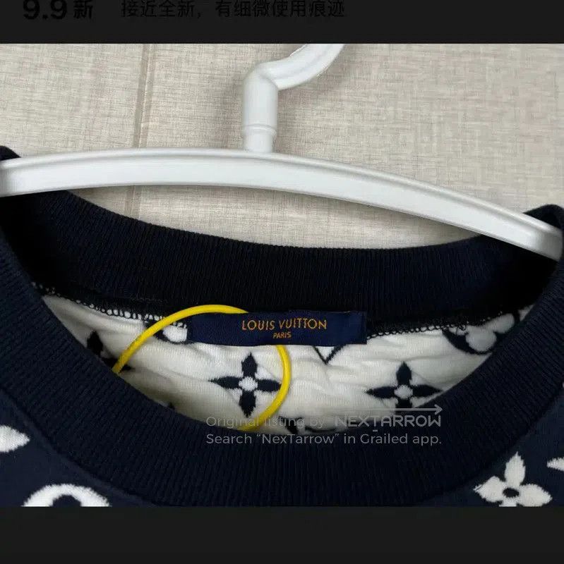 Louis Vuitton Louis Vuitton Men's Navy Cotton Sweatshirt . Size US M / EU 48-50 / 2 - 4 Thumbnail