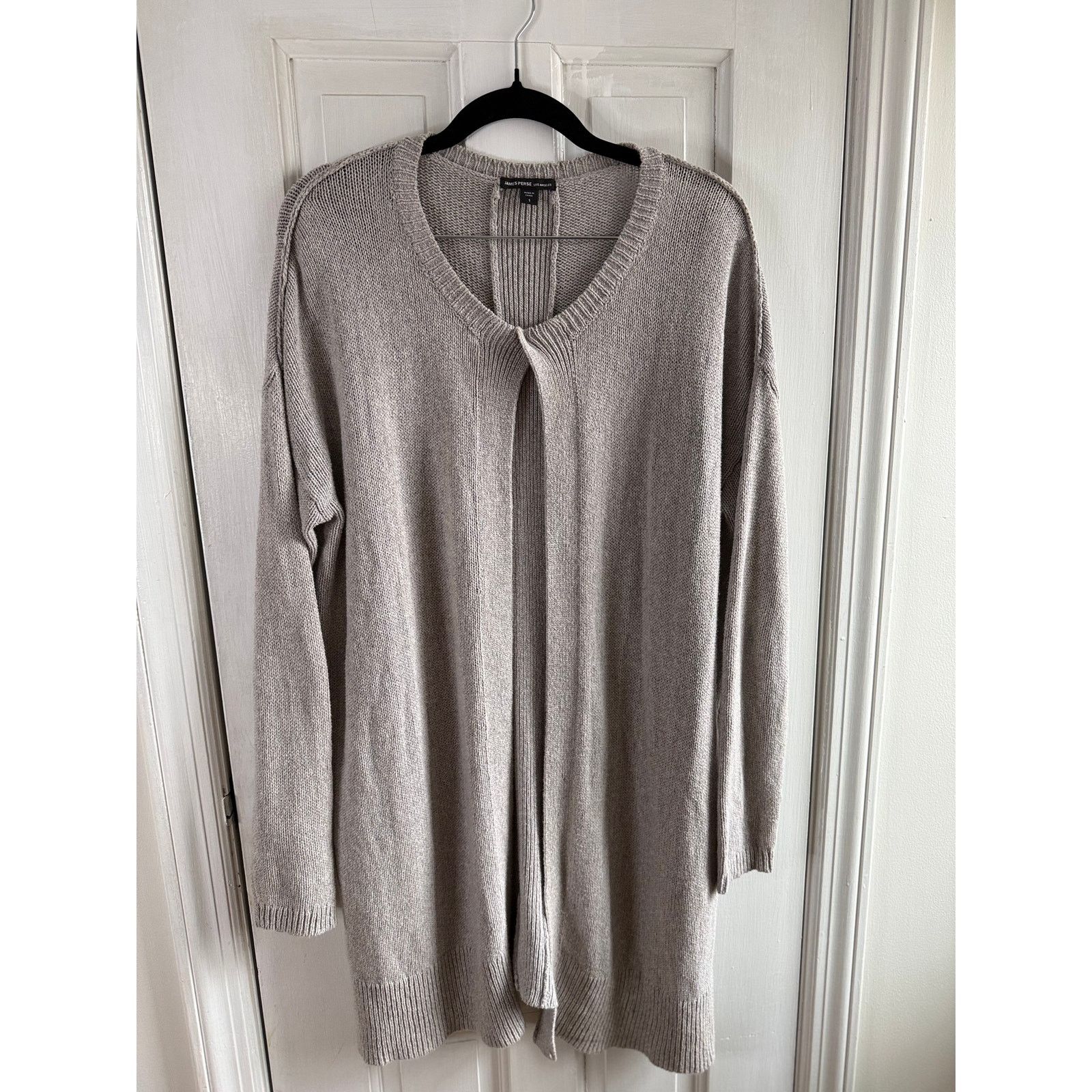 James Perse James Perse Cardigan Beige Super Soft - Size 1/SM Size S / US 4 / IT 40 - 1 Thumbnail