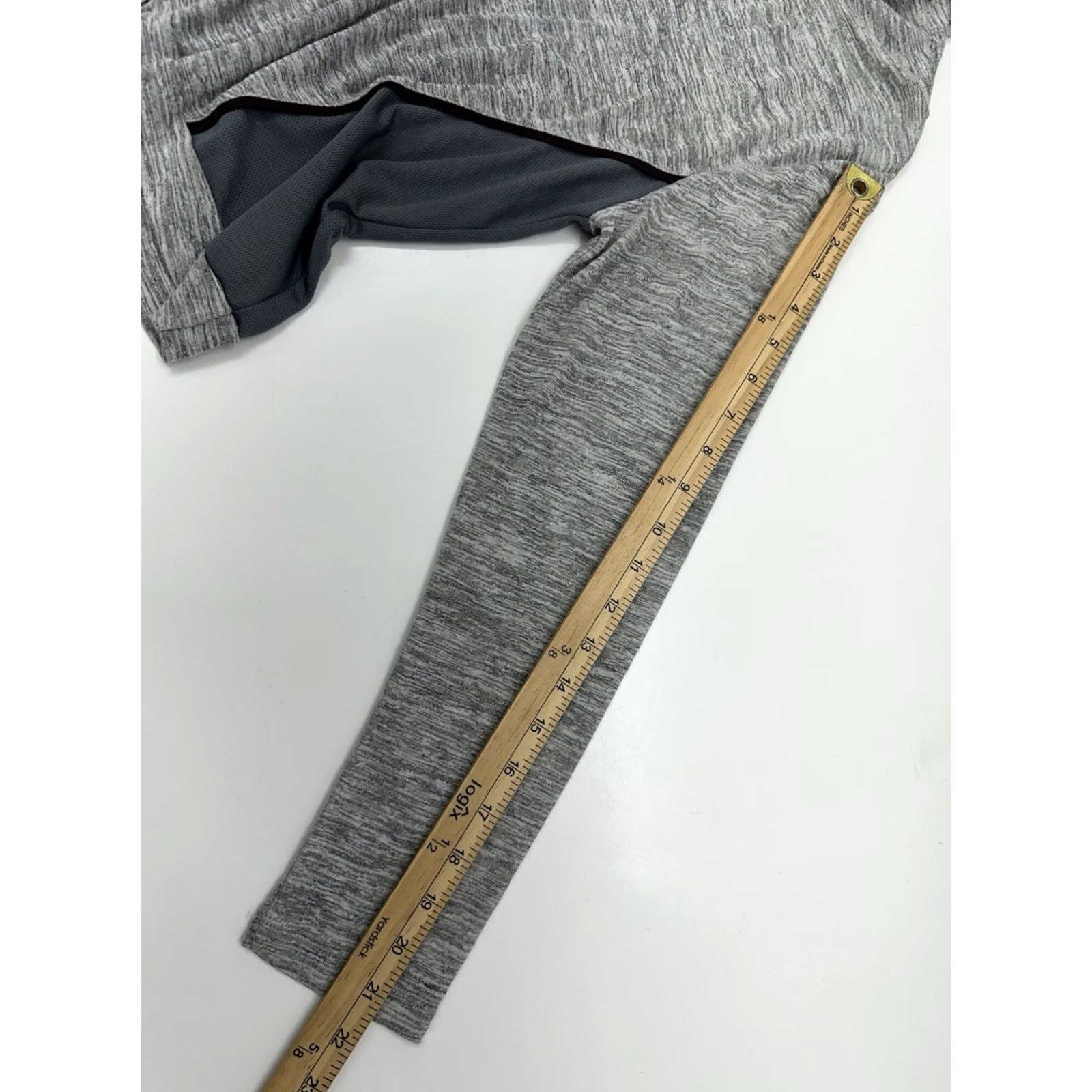 Vintage Charlotte Russe Sport Womens Shirt Cropped Hooded Long Sleeve Gray Size L Shirt Size L / US 10 / IT 46 - 7 Thumbnail