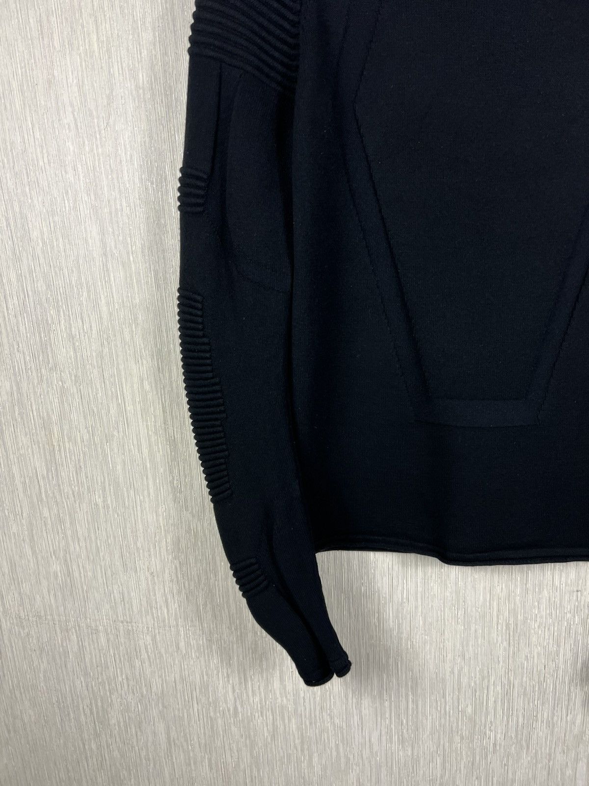 Diesel Black Gold Diesel Black Gold rayon viscose armor ribbed sweater jumper Size US S / EU 44-46 / 1 - 8 Thumbnail