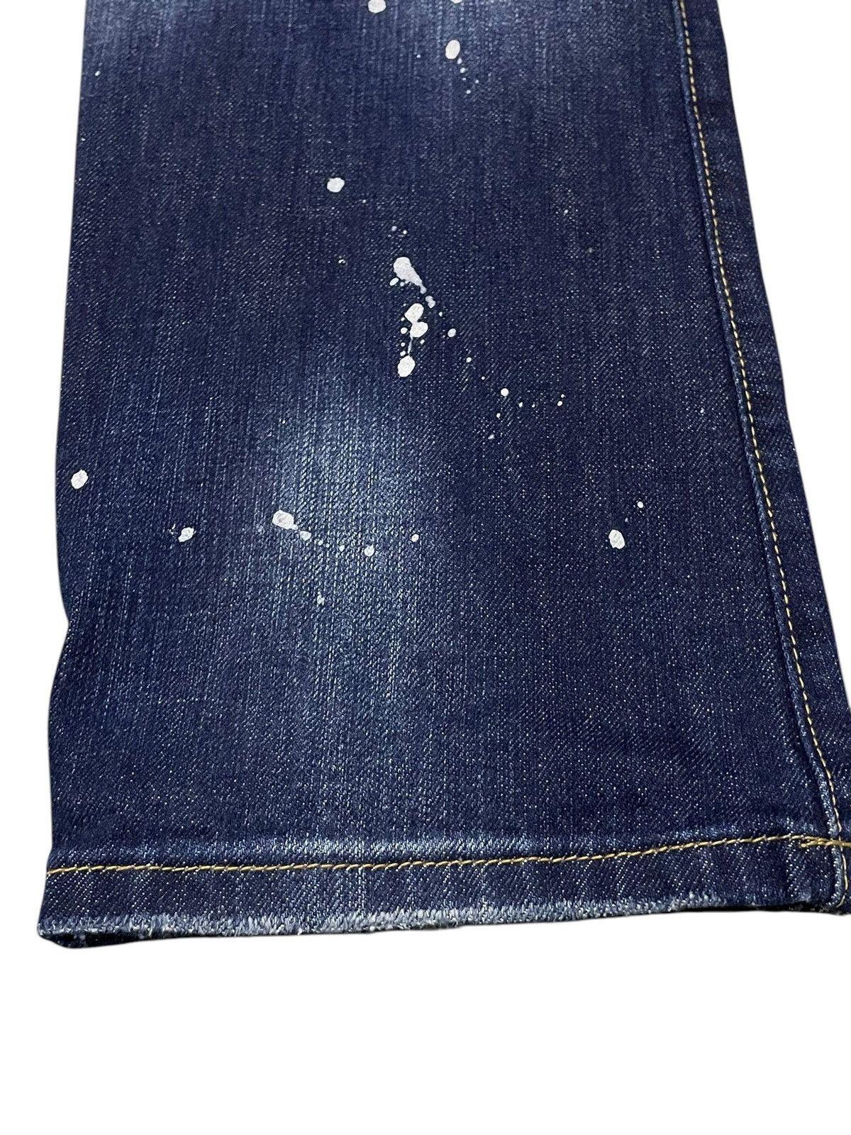 Dsquared2 BNWT Dsquared2 $800 Biker Distressed Paint Splatter Jeans Size US 34 / EU 50 - 18 Thumbnail