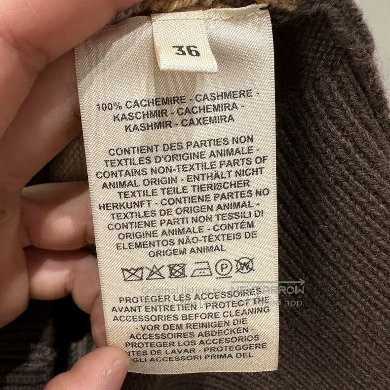 Hermes Hermes Plaid cashmere knit cardigan Size XS / US 0-2 / IT 36-38 - 4 Thumbnail