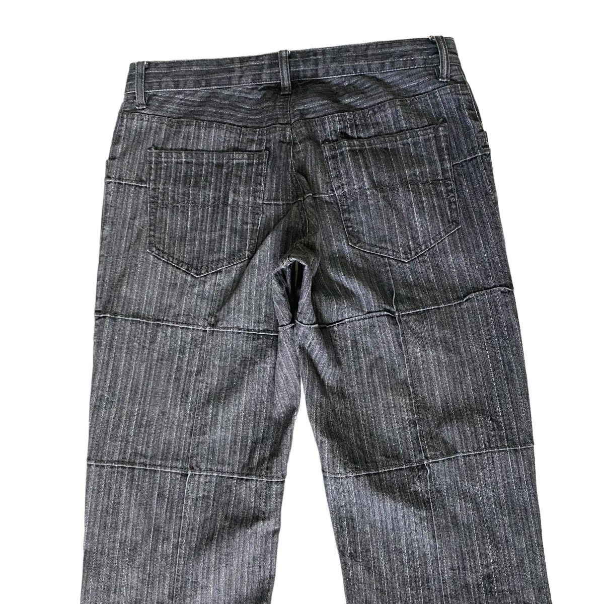 Michel Klein MK Klein Denim Striped General Worker Jeans Size US 30 / EU 46 - 10 Thumbnail
