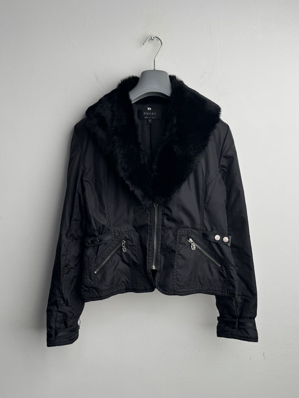 Gucci × Tom Ford Gucci By Tom Ford Rabbit Fur Jacket | Grailed