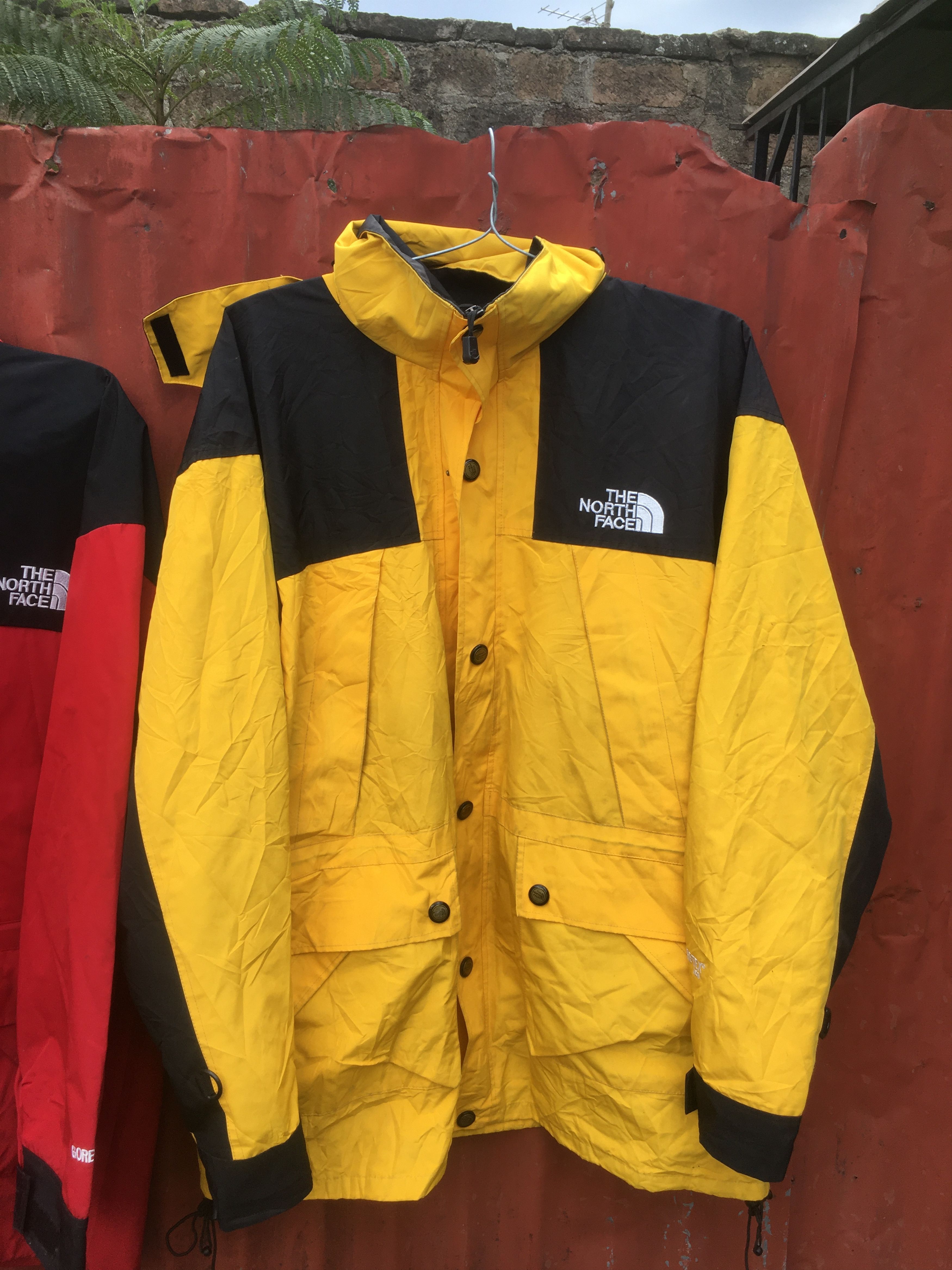 The North Face 🔥🔥2 Northface X Gore-Tex Red / Black yellow Jackets Size US XL / EU 56 / 4 - 6 Thumbnail