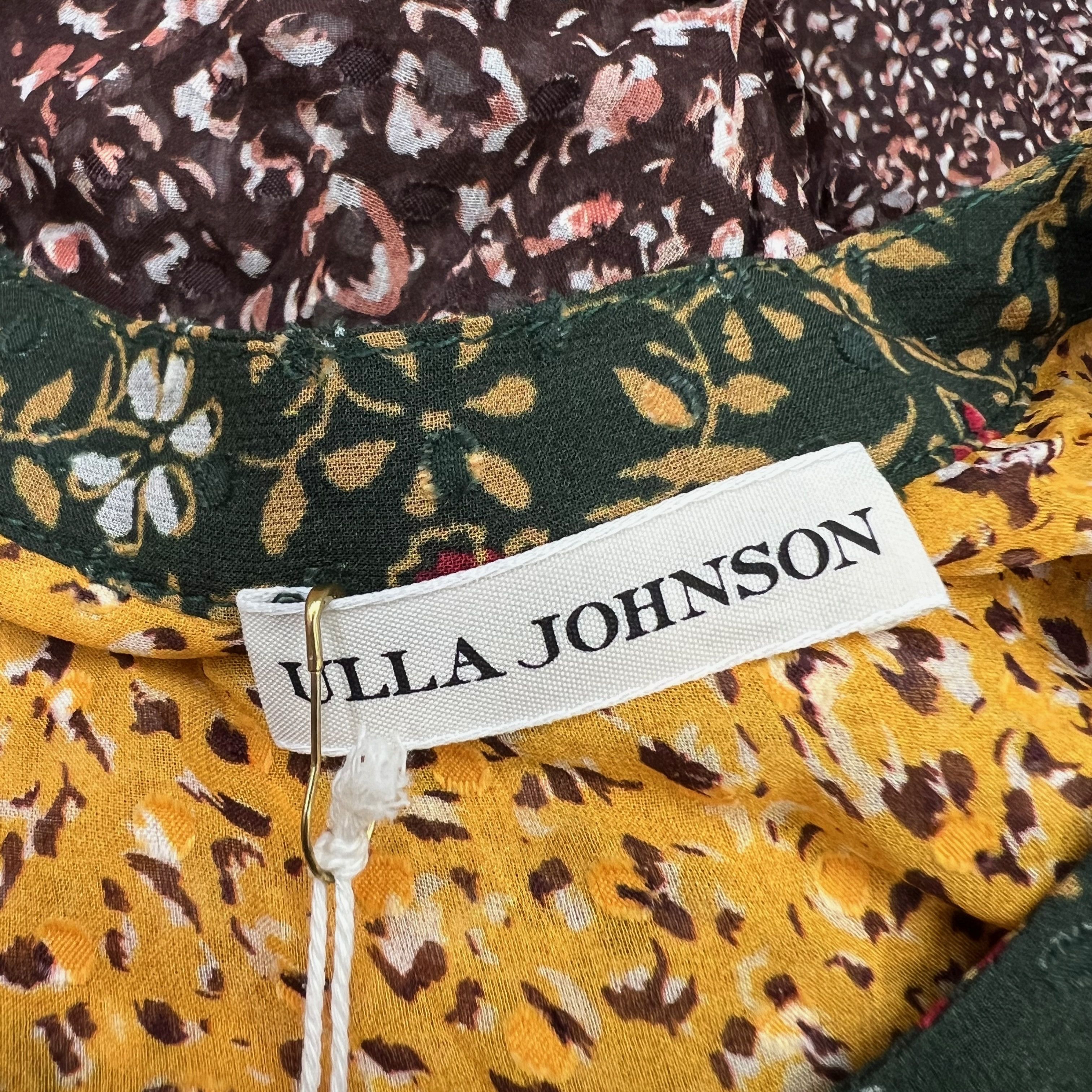 Ulla Johnson NEW Ulla Johnson Norma Silk Chiffon Tropical Size L / US 10 / IT 46 - 2 Thumbnail
