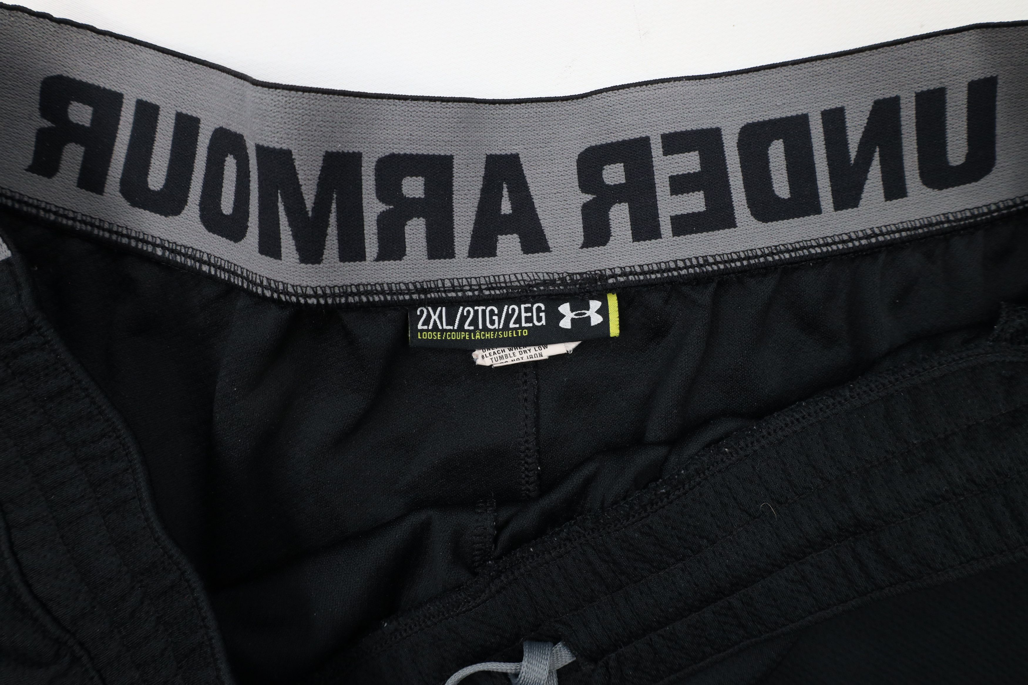 Under Armour × Vintage Vintage Y2K Under Armour Wide Leg Sweatpants Pants Black Size US 40 / EU 56 - 6 Thumbnail