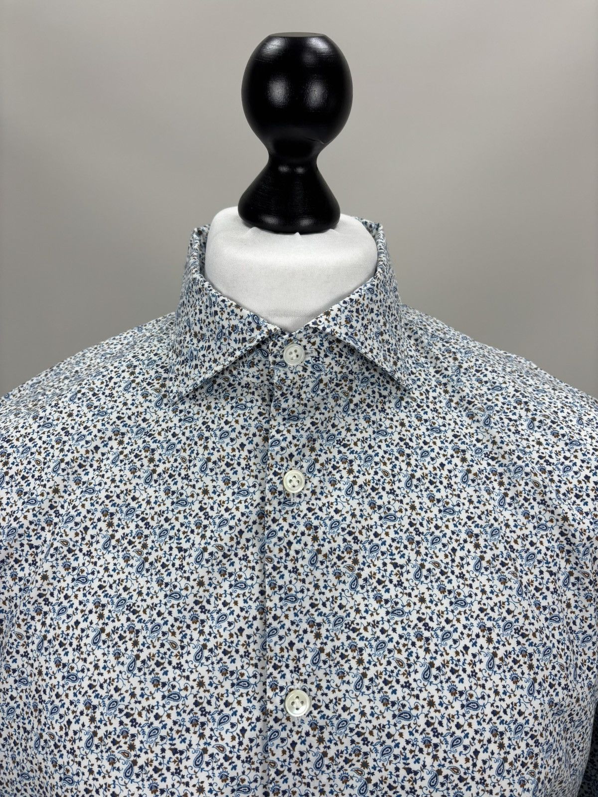 Boggi Mens shirt Boggi Size 43/17 Color Multicolor Size US M / EU 48-50 / 2 - 4 Thumbnail