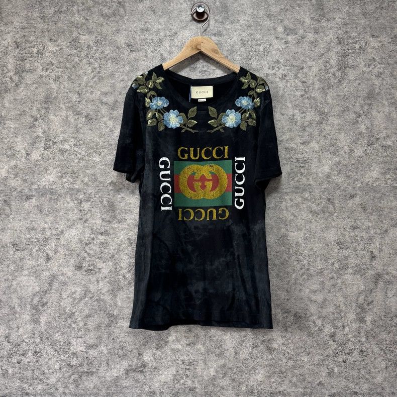 Gucci Gucci Logo Print Short-sleeved T-shirt Size US XS / EU 42 / 0 - 1 Thumbnail