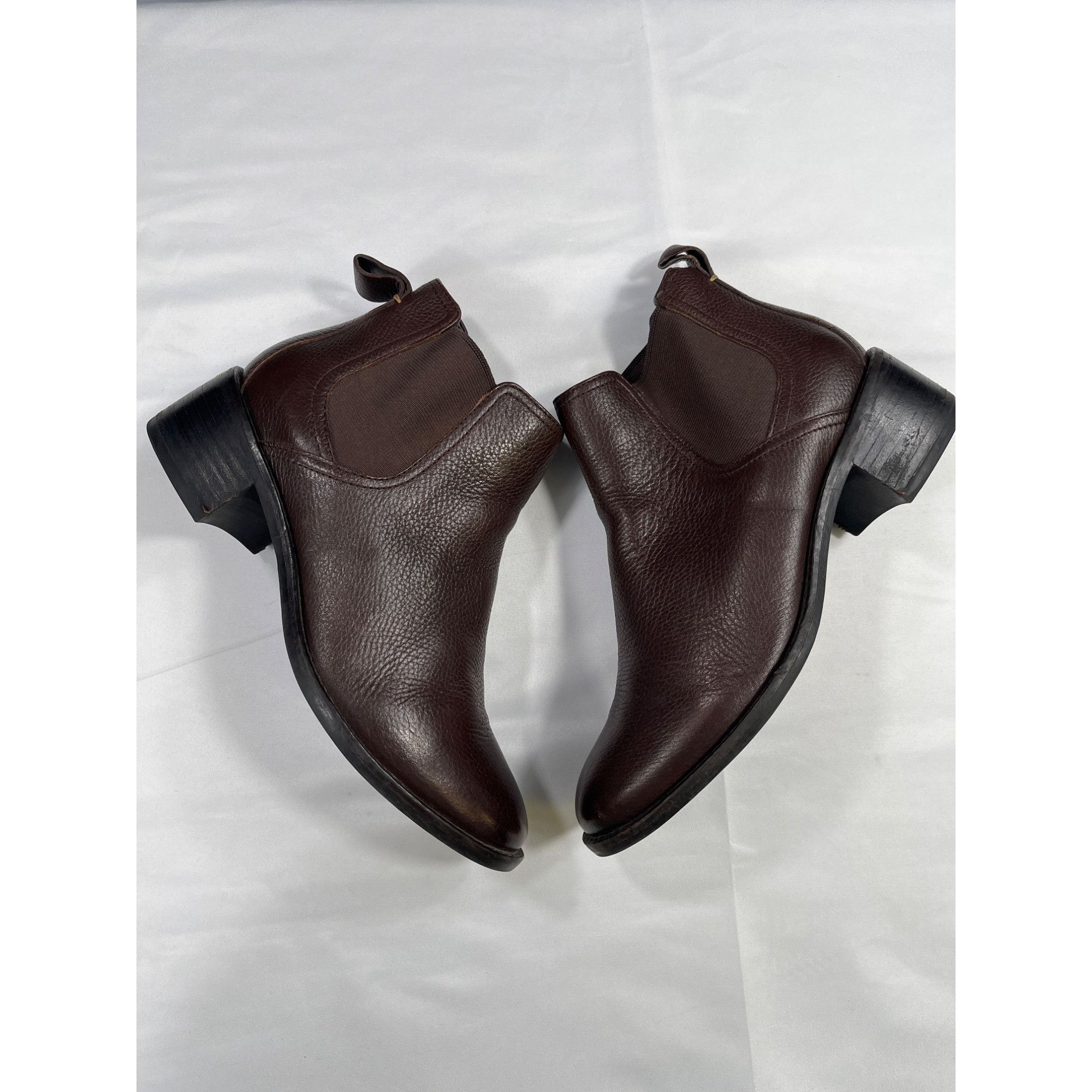 Cole Haan Cole Haan SKU 7500 Womens BrownLeather Ankle Boots Size 6.5 Size US 6.5 / IT 36.5 - 3 Thumbnail