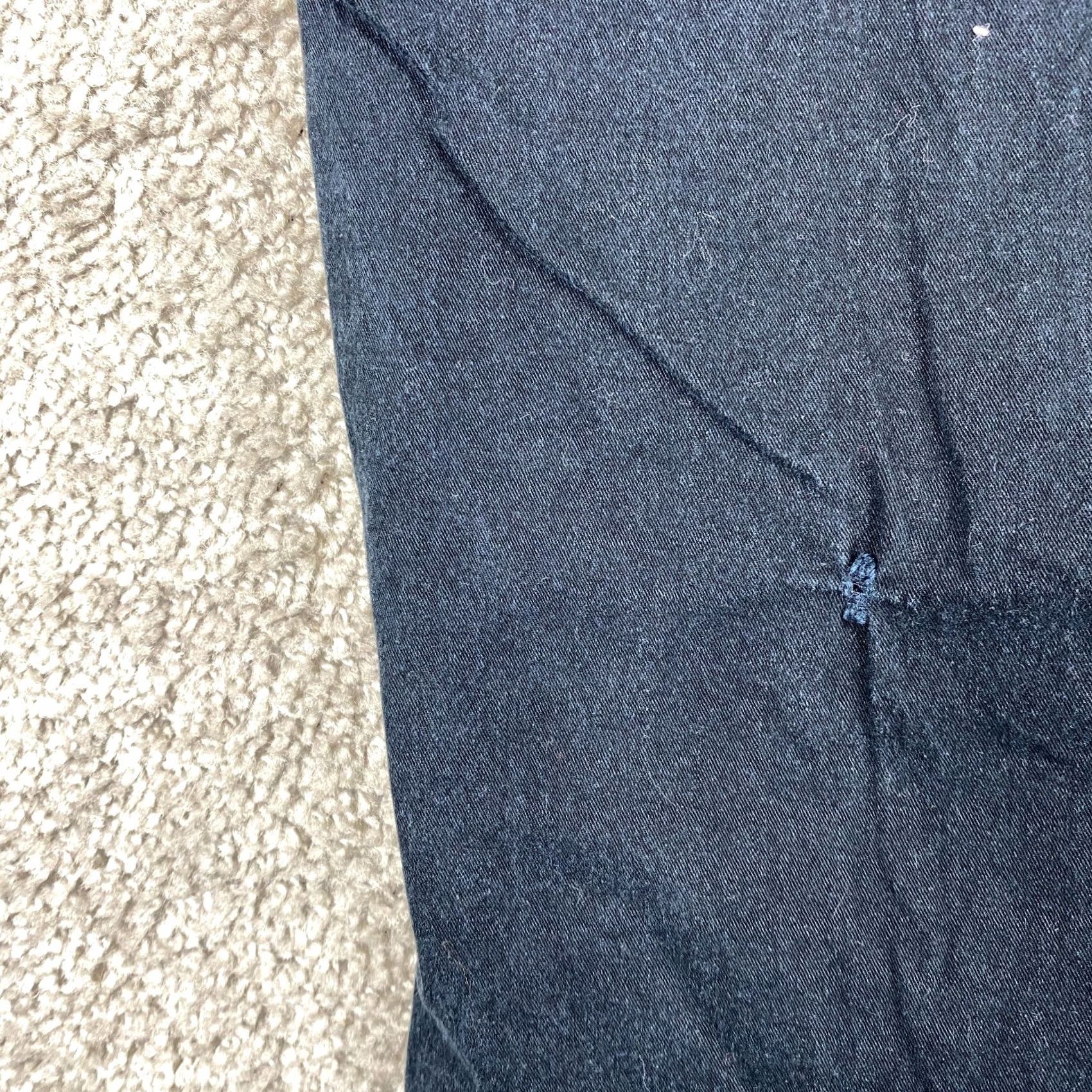Vintage Aeropostale Jogger Pants Mens Small Black Stretch Drawstring Flat Front Size US 29 - 5 Thumbnail