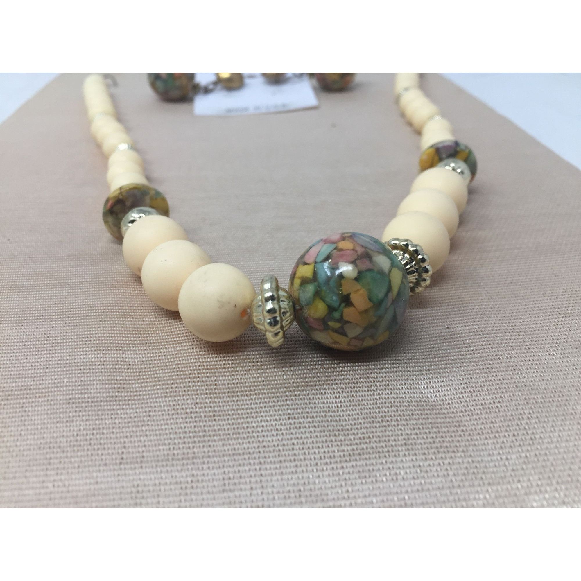 Other Women's Beautiful Beaded Necklace with Matching Dangle Fashi Size ONE SIZE - 6 Thumbnail