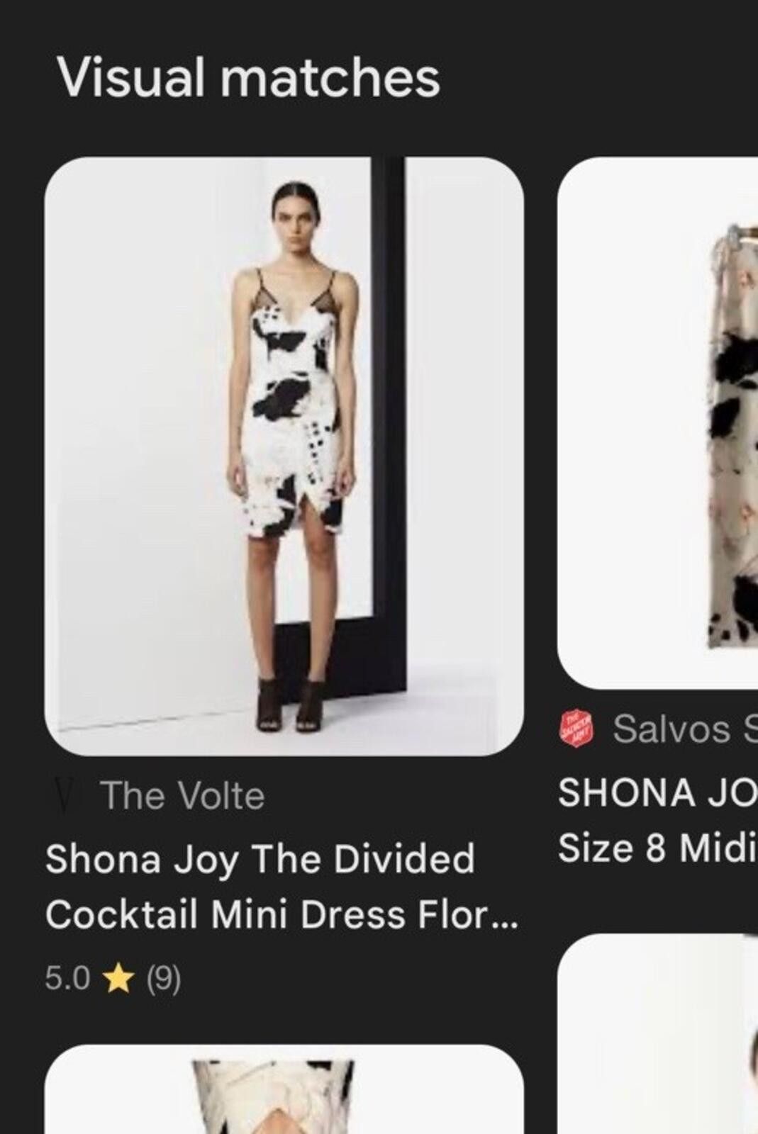 Other Shona Joy The Divided Mini Dress Pencil - Size AU/UK 6 US 2 Size XS / US 0-2 / IT 36-38 - 8 Thumbnail