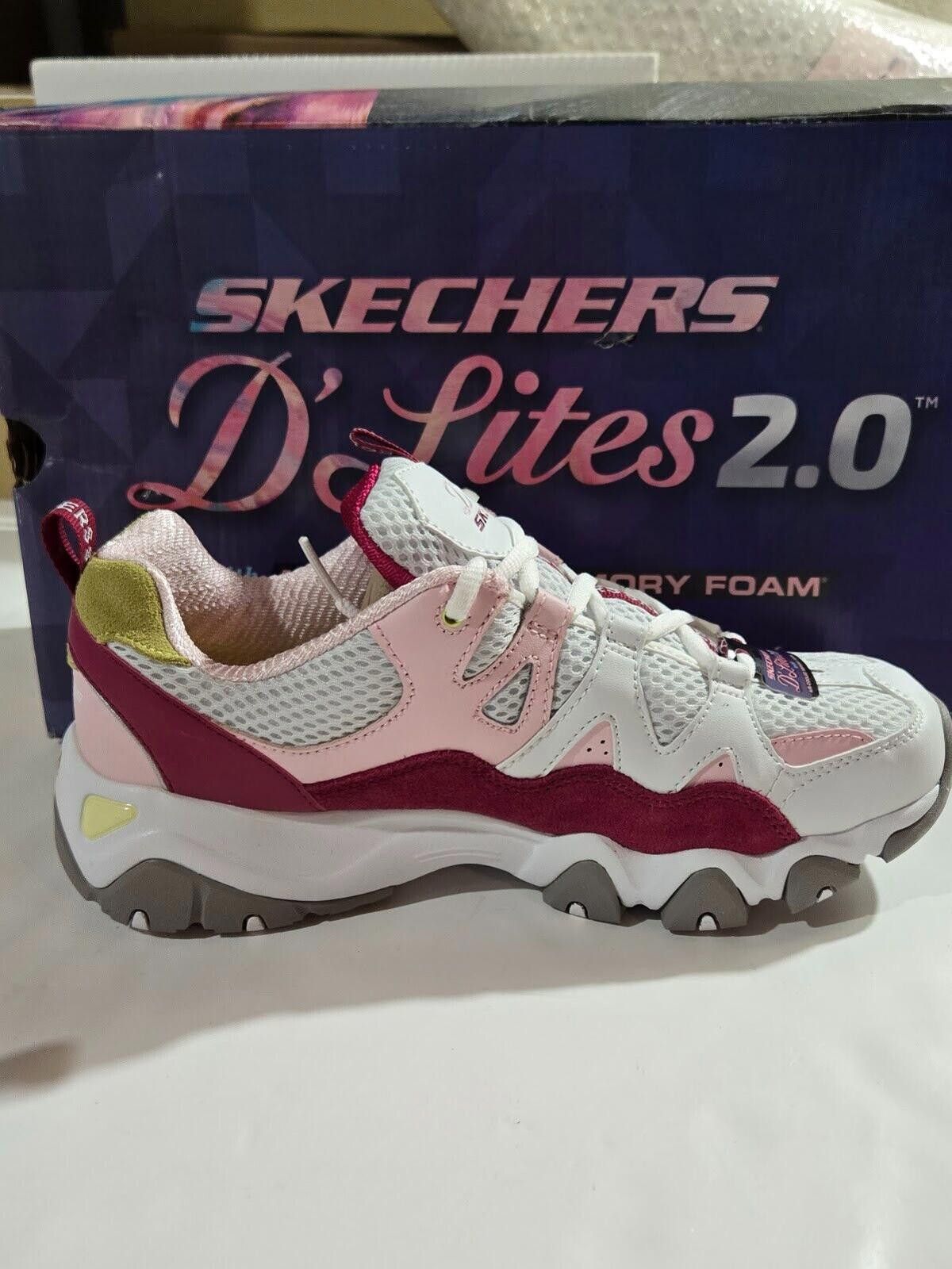 SKECHERS Womens Skechers D'Lites 2.0 Air Cooled 9.5 Memory Foam NEW Size US 9.5 / IT 39.5 - 6 Thumbnail