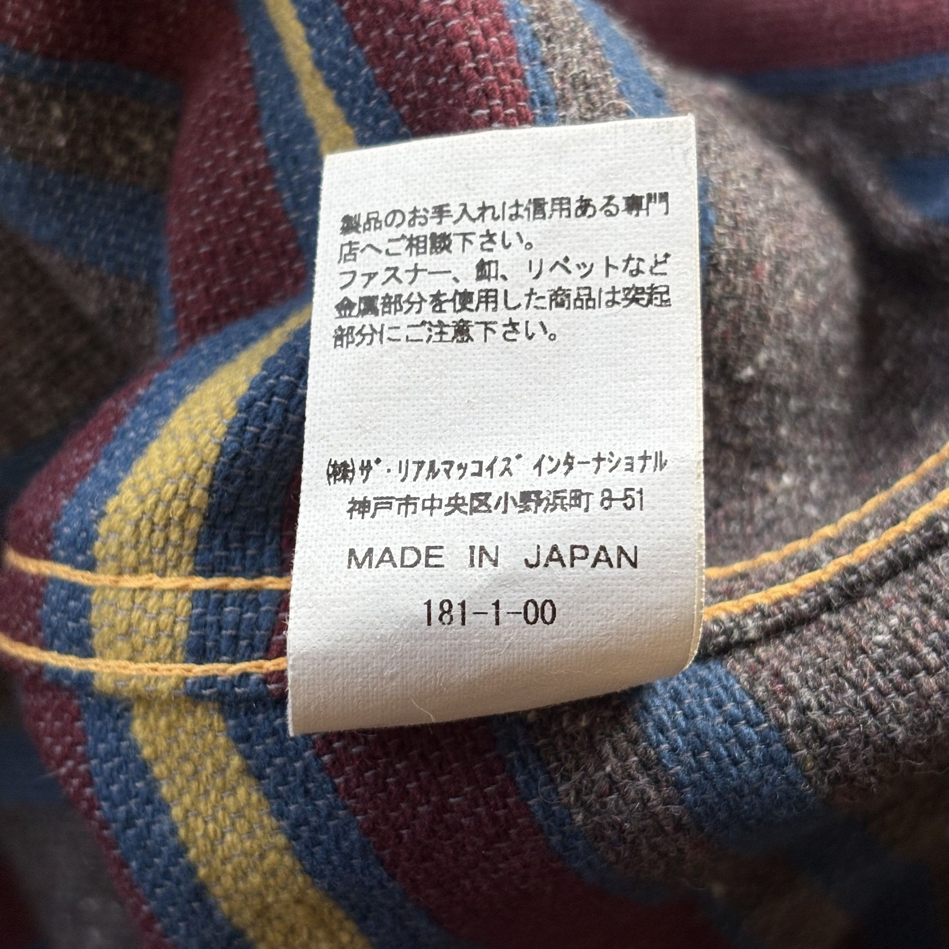 The Real McCoy's Vintage The Real McCoy's Blanket Lined Denim Jacket 44 Japan Size US S / EU 44-46 / 1 - 6 Thumbnail