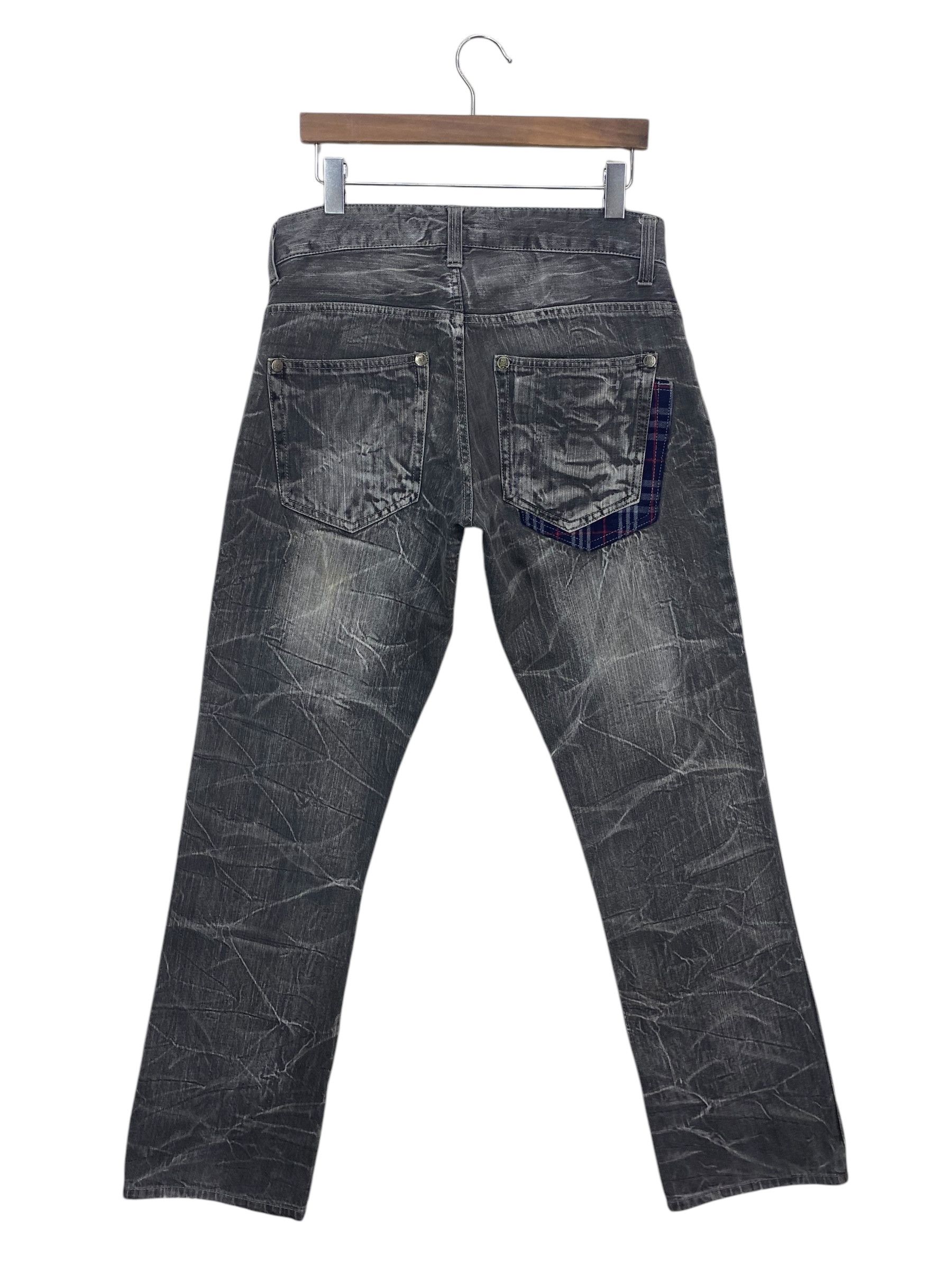 Japanese Brand Jack Serika Double Waist Light Wash Denim Size US 33 - 1 Thumbnail
