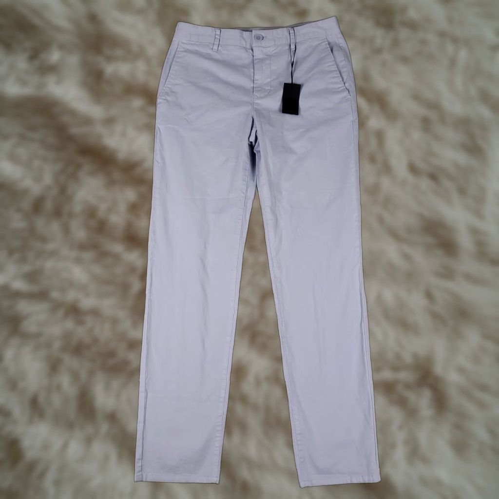 Bonobos Bonobos Pants Mens 29x30 Purple Flat Front Straight Trousers Chino Size US 29 - 1 Thumbnail