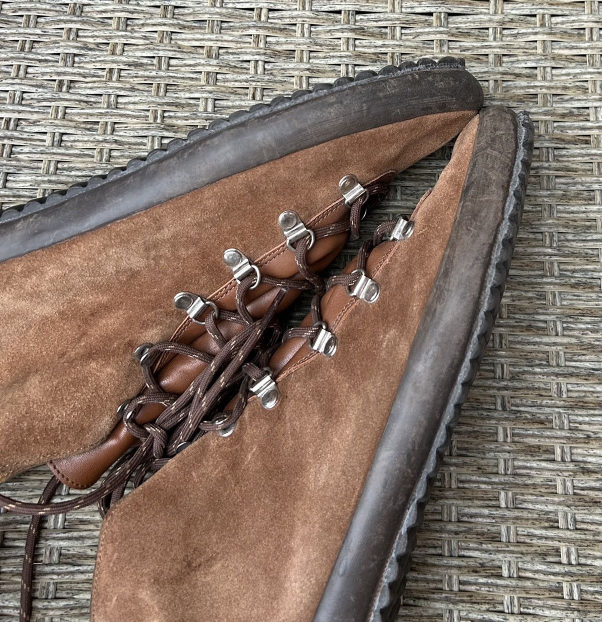YMC YMC You Must Create Brown Suede Mountain Sneakers Mid Sz 43 Size US 10 / EU 43 - 7 Thumbnail