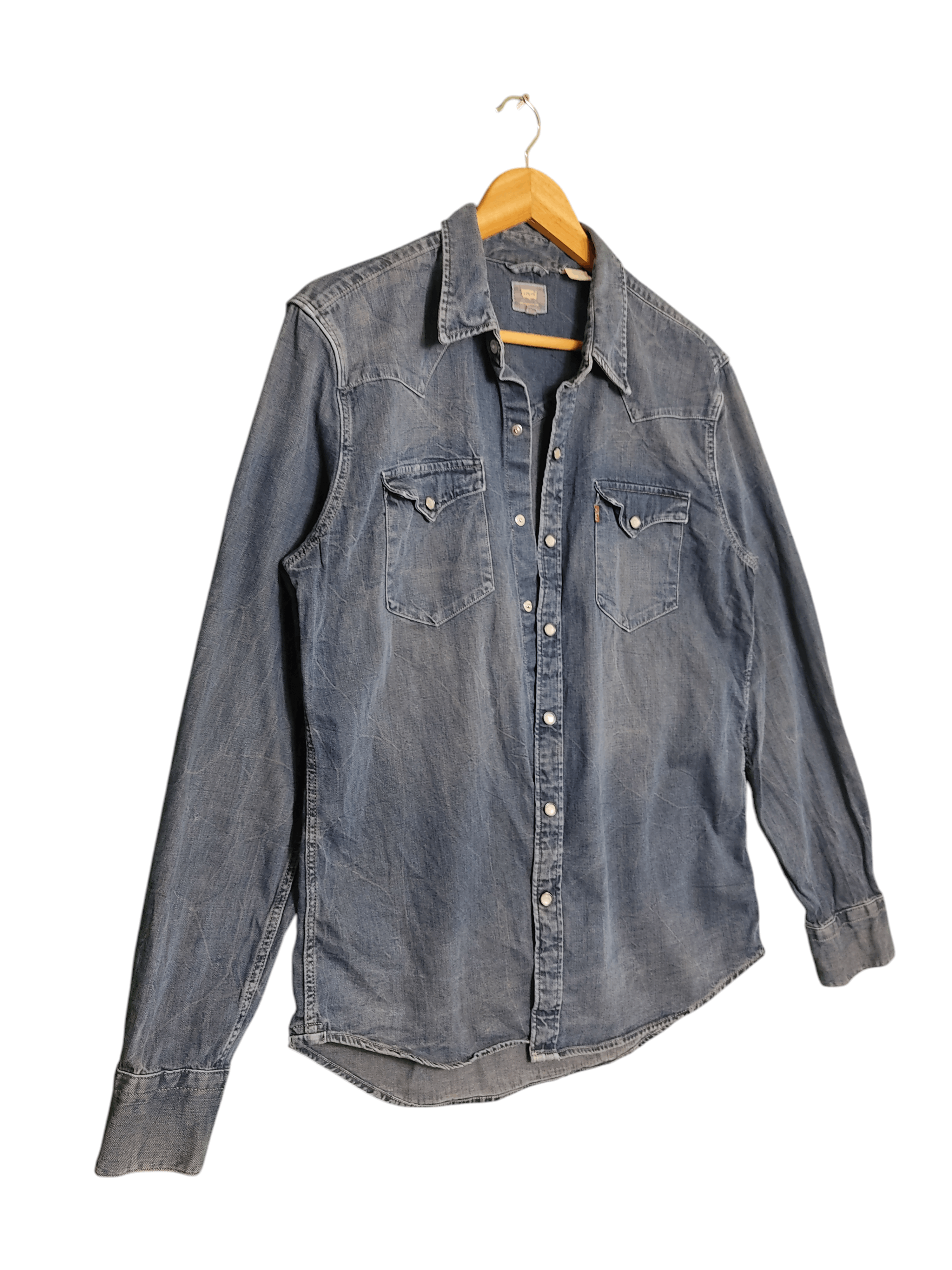 Levi's Vintage Levi's 90s Denim Jacket Size US M / EU 48-50 / 2 - 2 Thumbnail