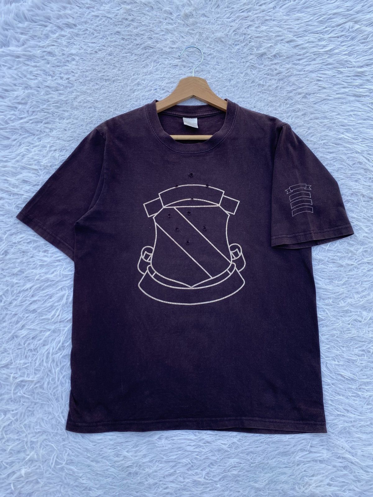 Japanese Brand Rare Vintage Shield Logo Inspired by Number Nine Tshirt Size US M / EU 48-50 / 2 - 2 Thumbnail