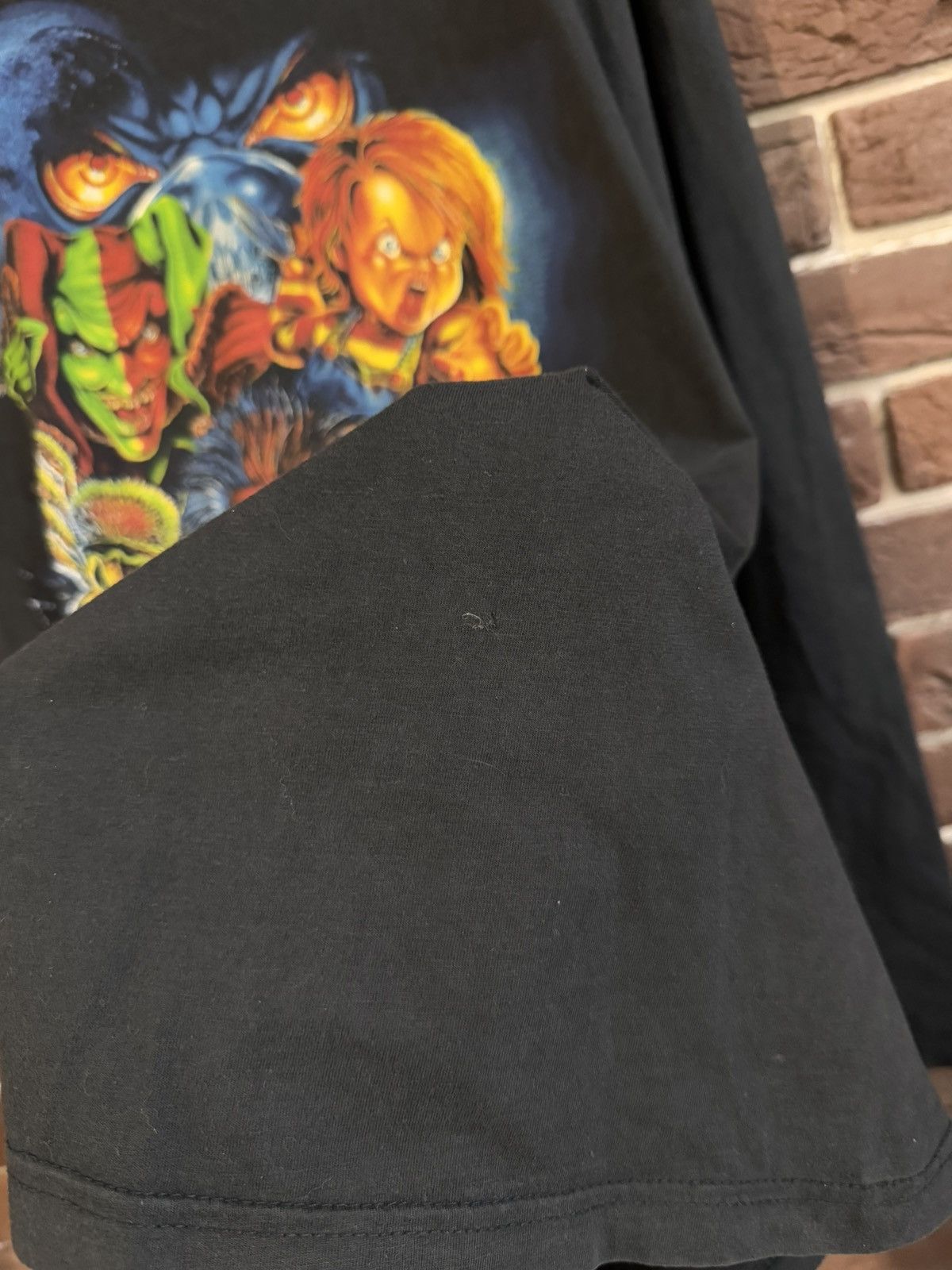 Band Tees Rare Vintage 1996 Thunderdome Wizard Gabber Band Tshirt 90s Size US XL / EU 56 / 4 - 5 Thumbnail