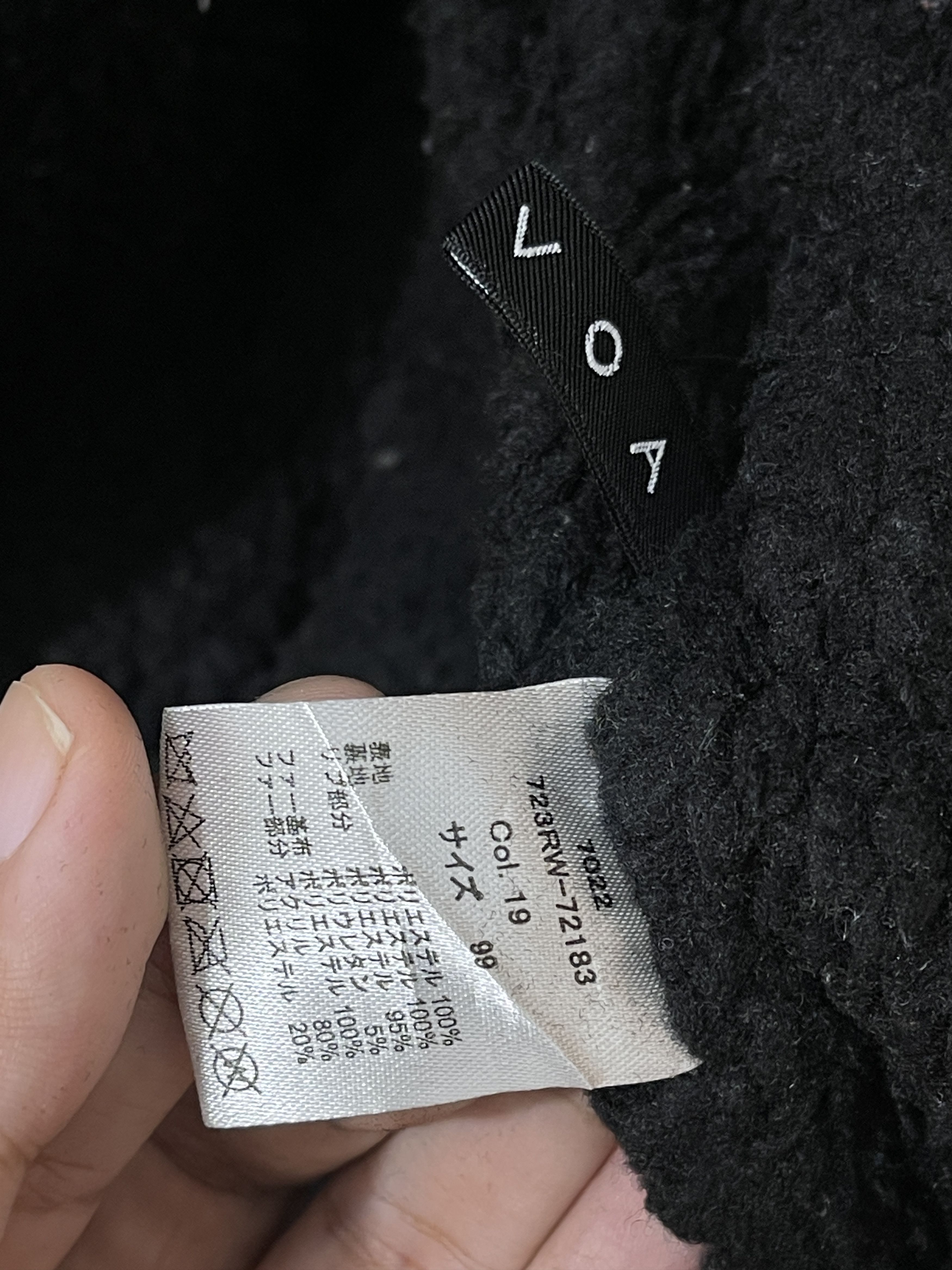 Japanese Brand 2000s Rasvoa Japan Archive Fur Vkei Style Jacket Size US L / EU 52-54 / 3 - 6 Thumbnail