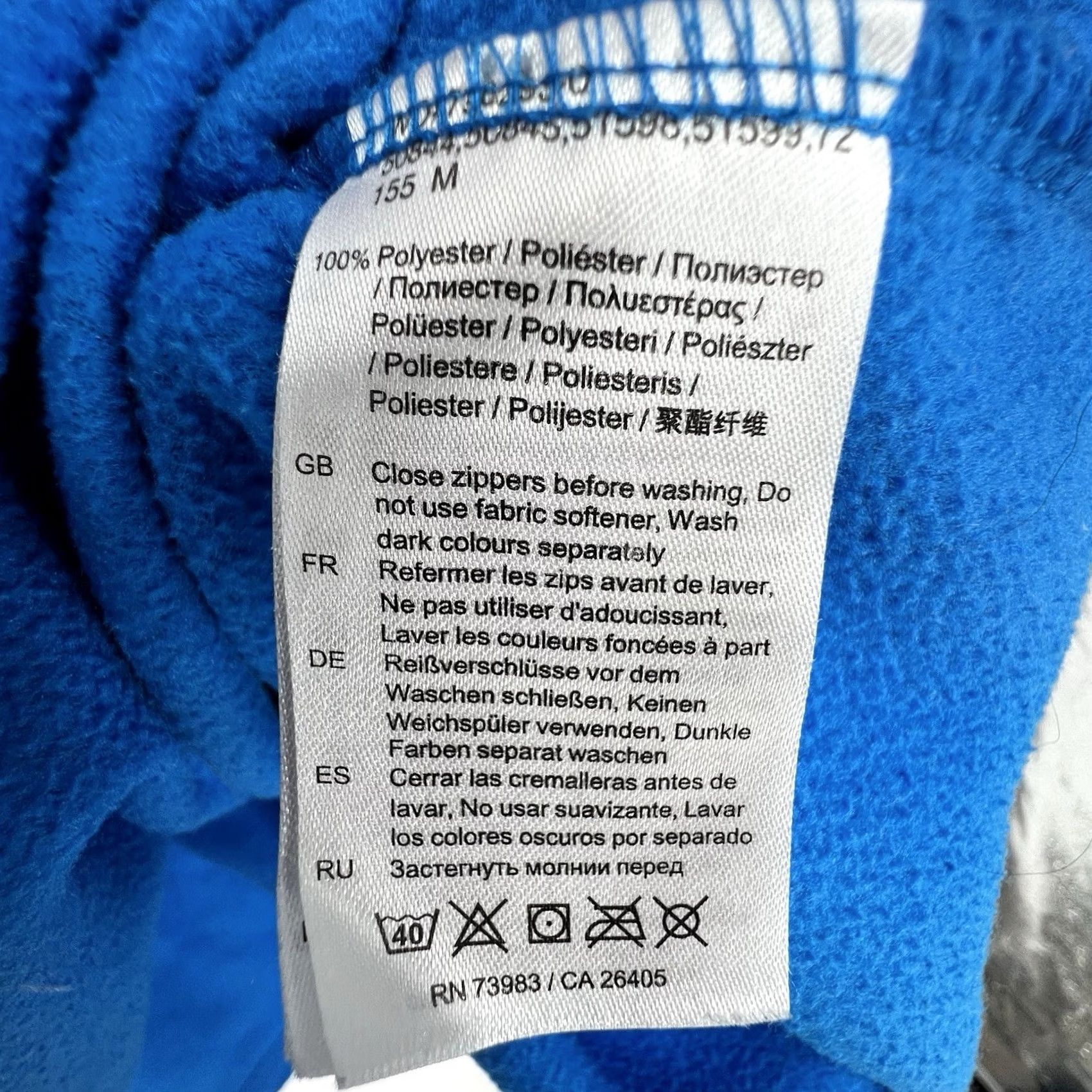 Helly Hansen Helly Hansen Polartec Fleece Mens 2XL Zip 1/4 Embroidered Logo Blue 100% Polyester Raglan Sleeve Mock Neck Pullover Casual Ski Daywear Mens Size US XXL / EU 58 / 5 - 6 Thumbnail