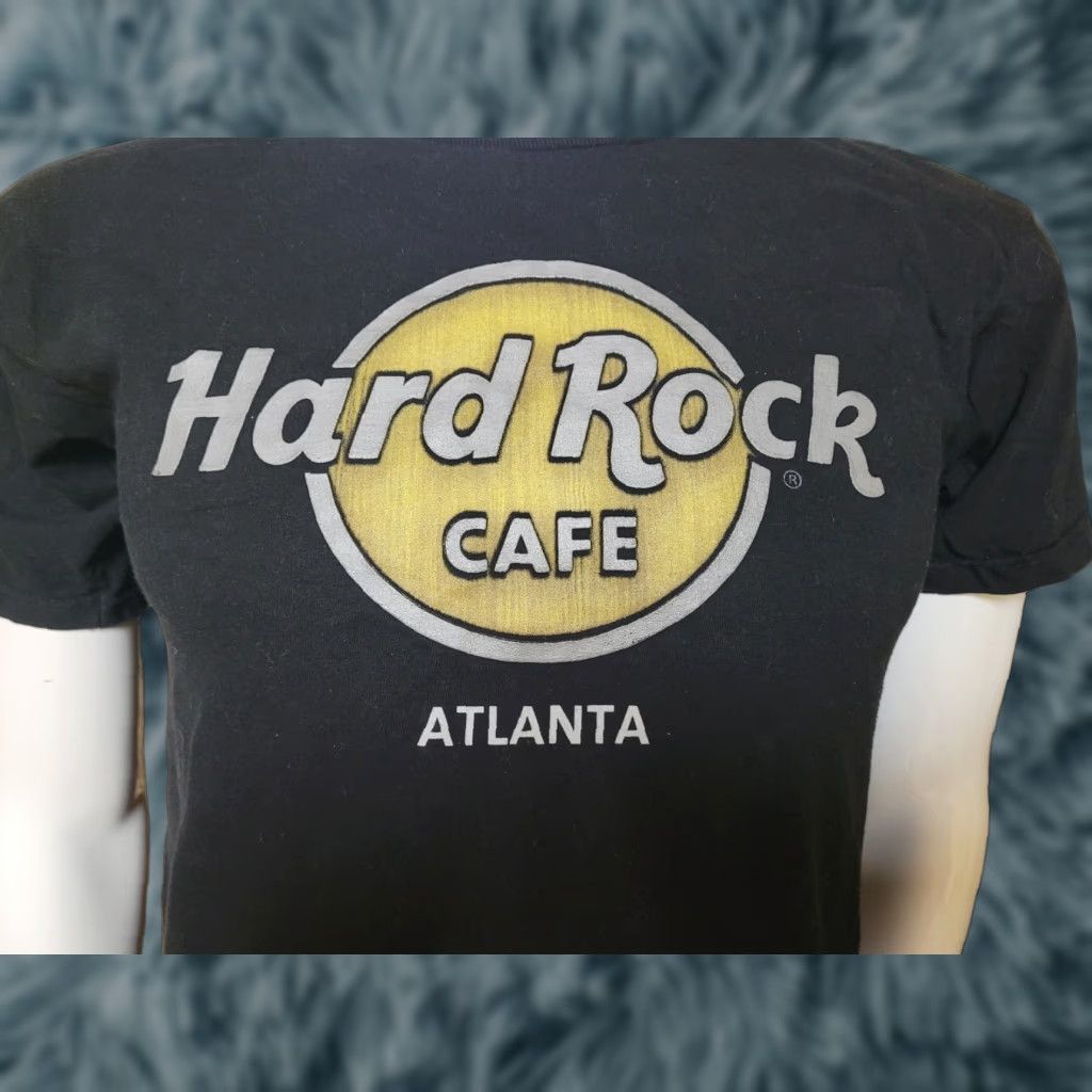 Hard Rock Cafe Hard Rock Cafe Atlanta GA 2015 Dragon T Shirt Small Black Men Crew Neck Short Sleeve Cotton Graphic Tee Size US S / EU 44-46 / 1 - 1 Thumbnail