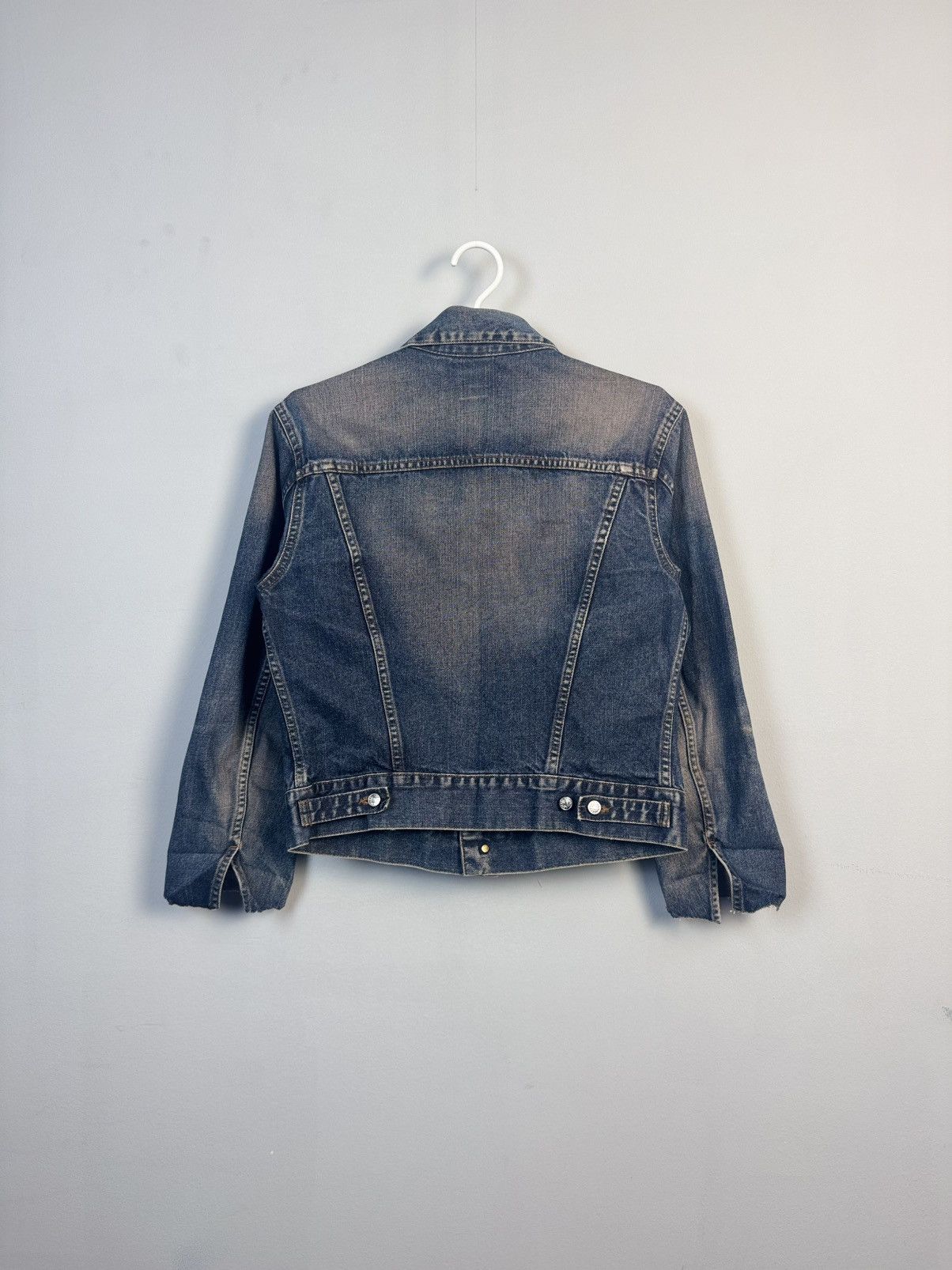 Diesel × Japanese Brand × Vintage Vintage Diesel 90s y2k denim Faded jacket Size M / US 6-8 / IT 42-44 - 10 Thumbnail