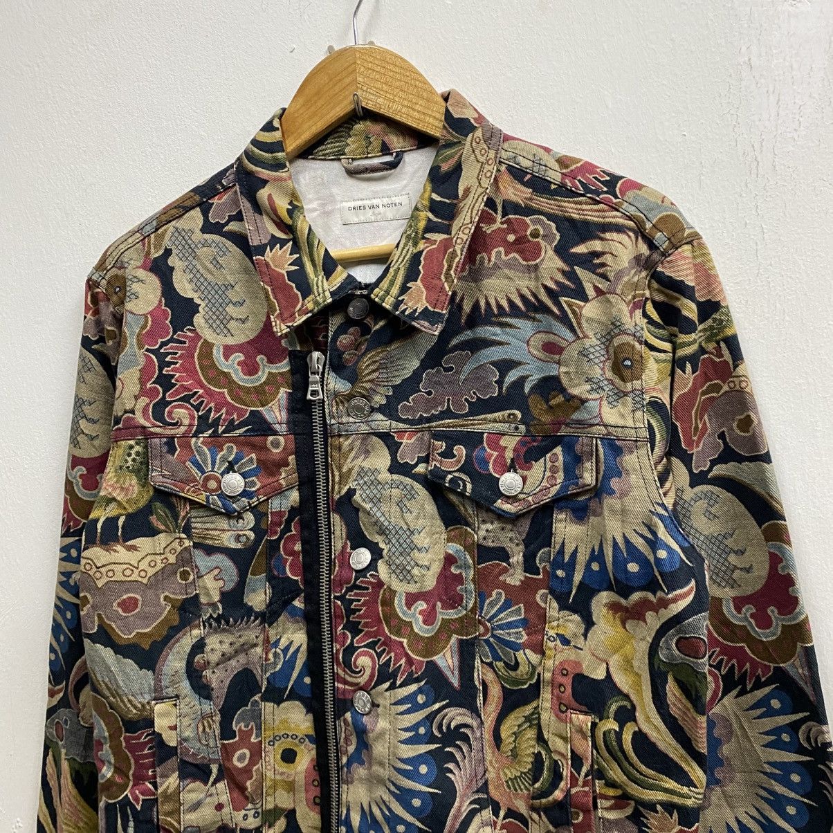 Dries Van Noten S/S 24 Dries Van Noten Tapestry Print Cotton Jacket Size US L / EU 52-54 / 3 - 3 Thumbnail