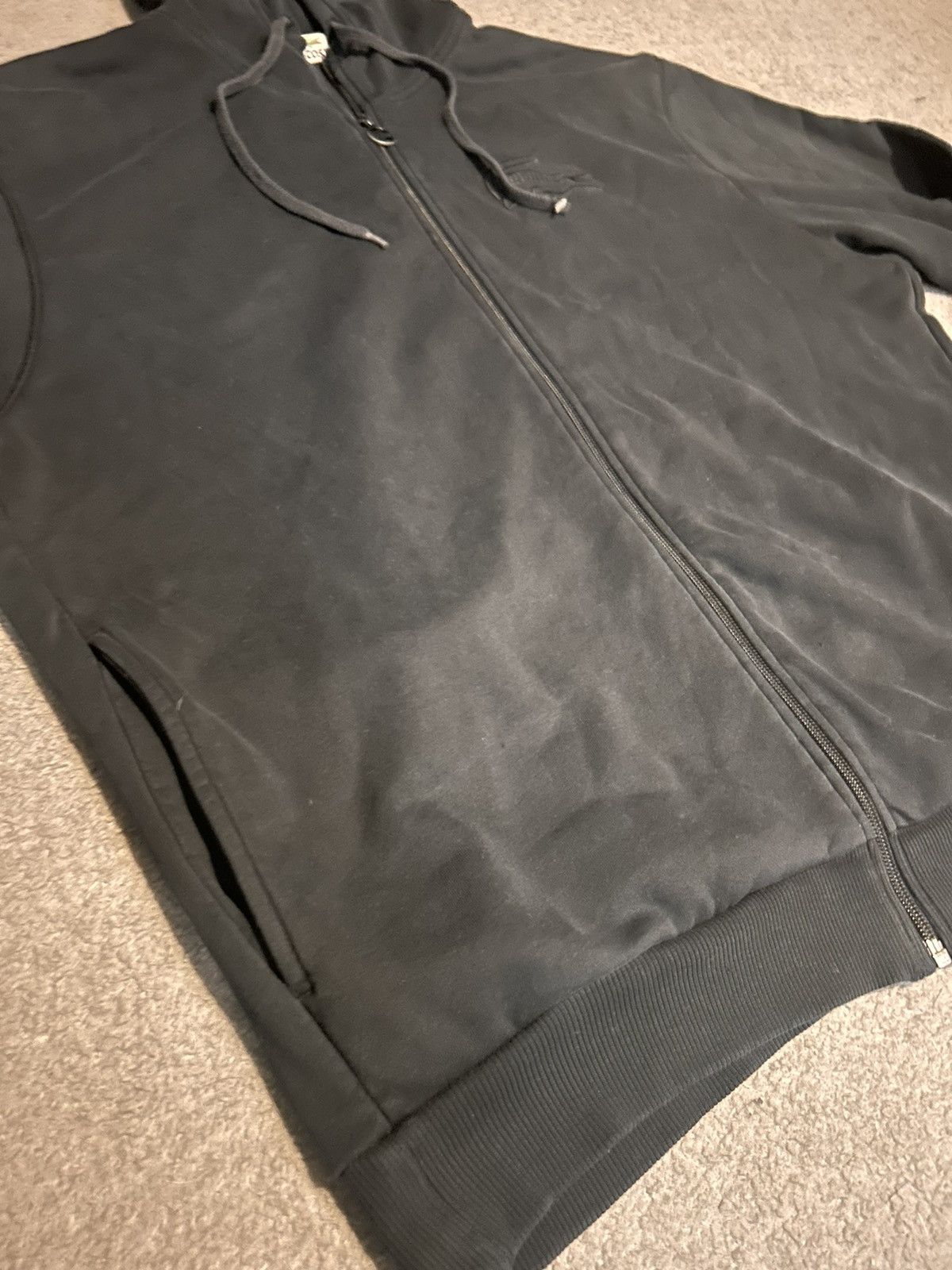 Lacoste × Vintage Vintage Lacoste Zip-Hoodie Size US XL / EU 56 / 4 - 2 Thumbnail