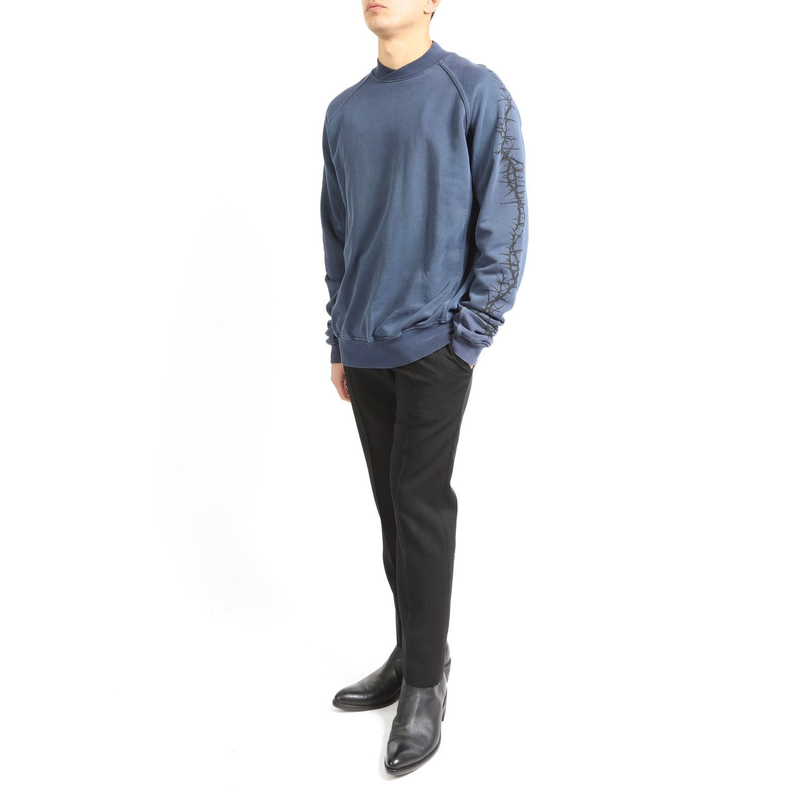 Haider Ackermann SS16 Embroidered Shawl Collar Perth Sweatshirt Size US S / EU 44-46 / 1 - 3 Thumbnail