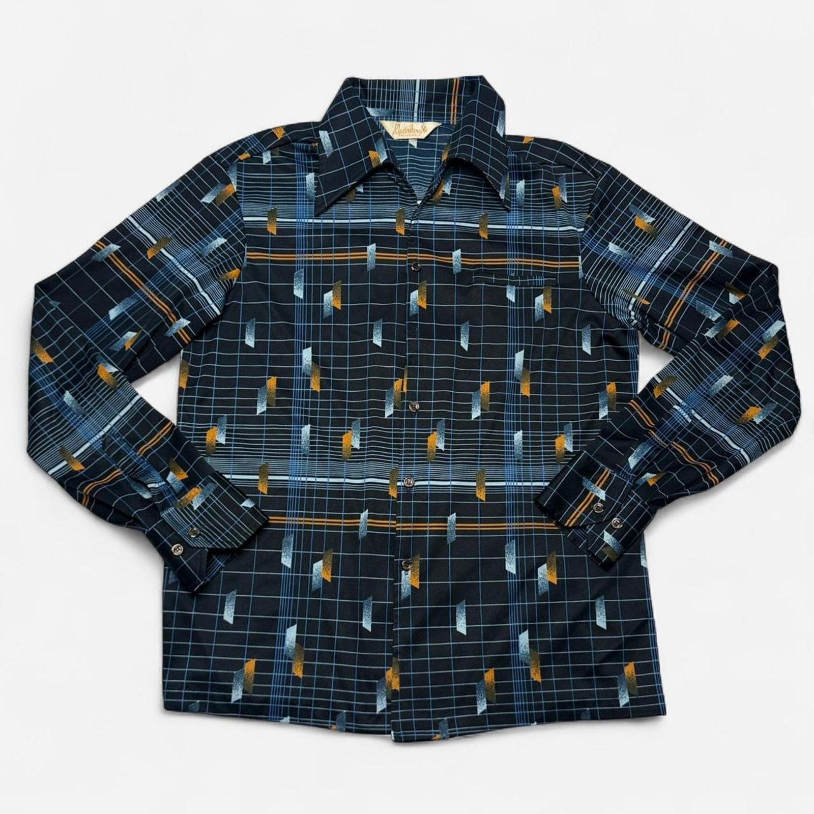 Other Mens 70s Aladdinette California long sleeve button shirt L Size US L / EU 52-54 / 3 - 1 Thumbnail
