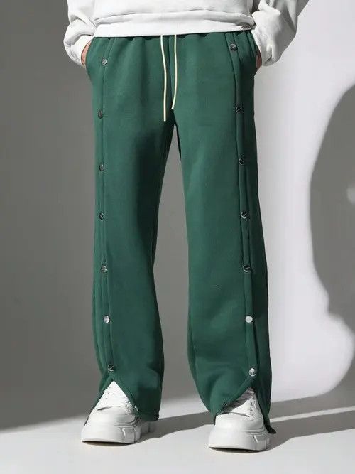 Japanese Brand Loose fit Heavyweight Straight Y2K Sweatpants Size US 36 / EU 52 - 1 Thumbnail
