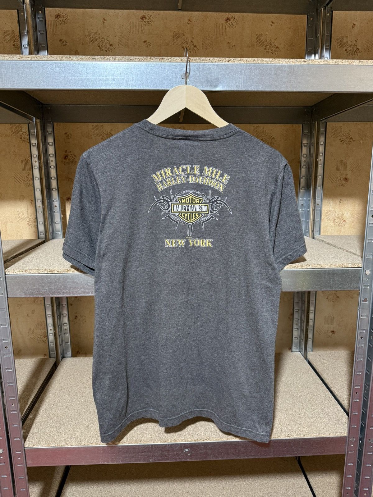 Band Tees × Harley Davidson × Vintage Vintage 2014 Harley Davidson Motorcycles Eagle Retro T-Shirt Size US M / EU 48-50 / 2 - 2 Thumbnail