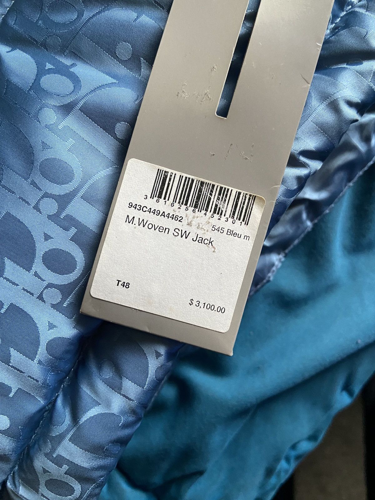 Dior Dior Oblique Blue Jacket Mens size 48/Medium Brand New Size US M / EU 48-50 / 2 - 2 Thumbnail