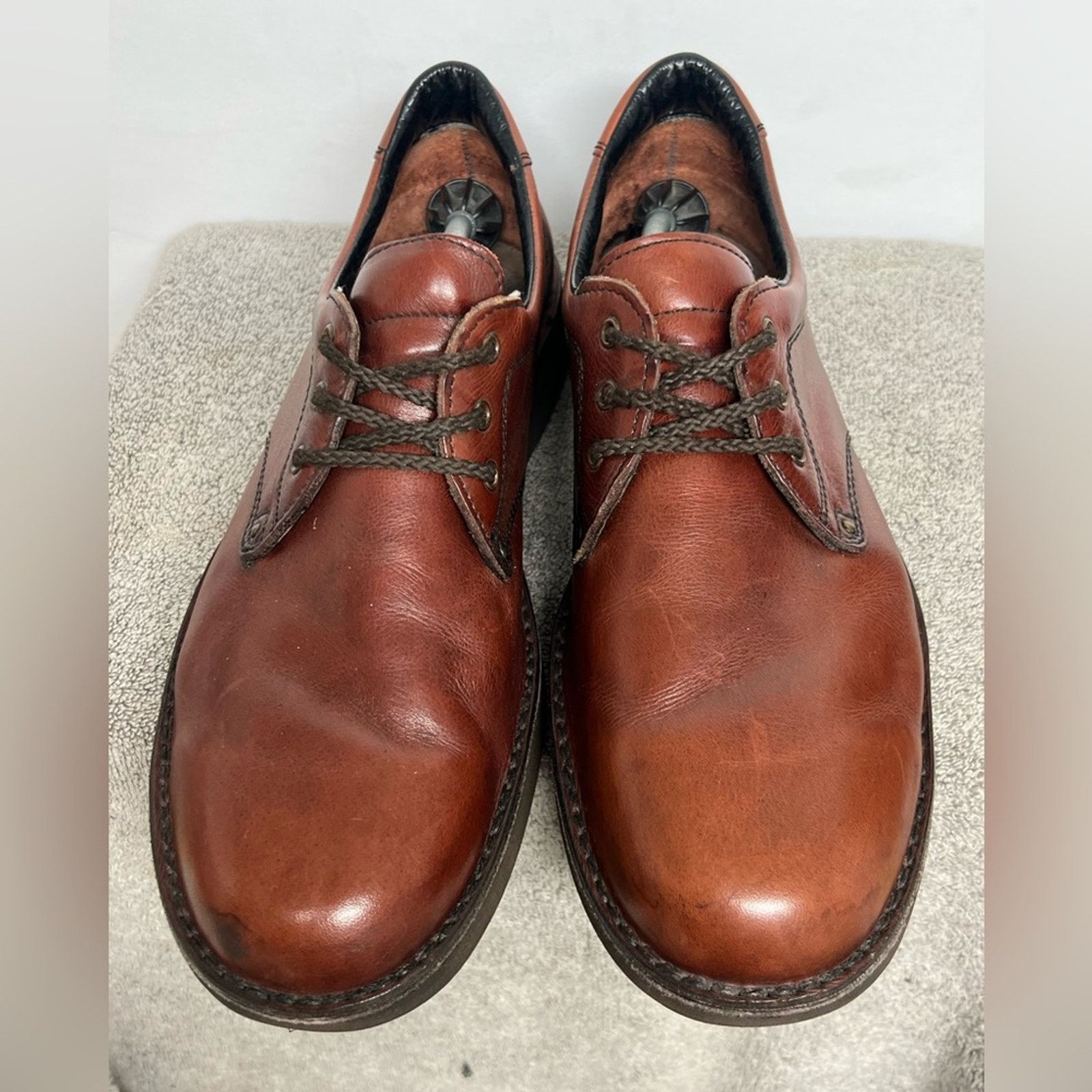 Rockport RocSports by Rockport Mens Oxford Shoes Cognac Vibram 13 M Size US 13 / EU 46 - 6 Thumbnail