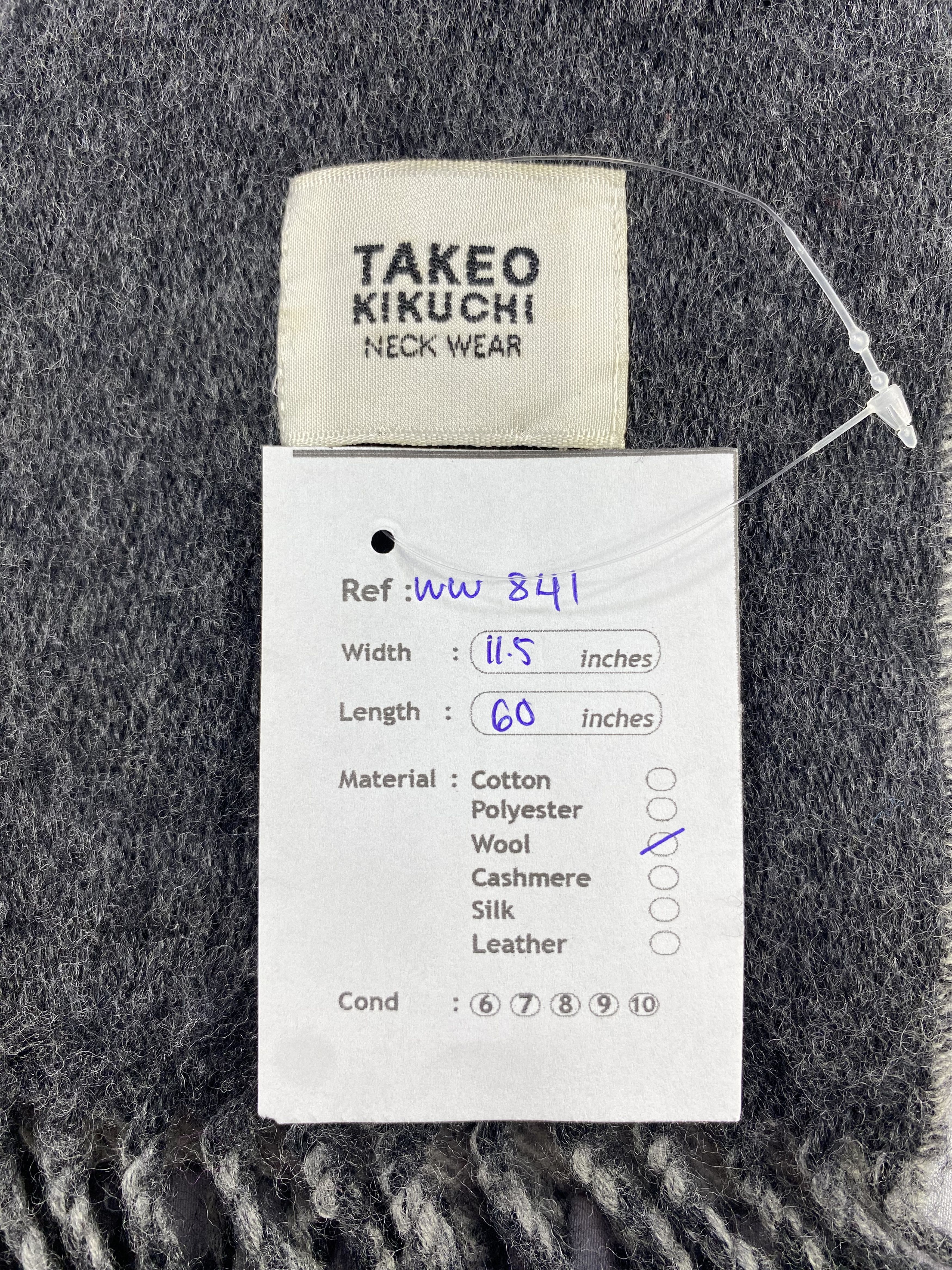 Takeo Kikuchi Takeo Kikuchi Scarf / Muffler / Neckwear - WW841 Size ONE SIZE - 6 Thumbnail