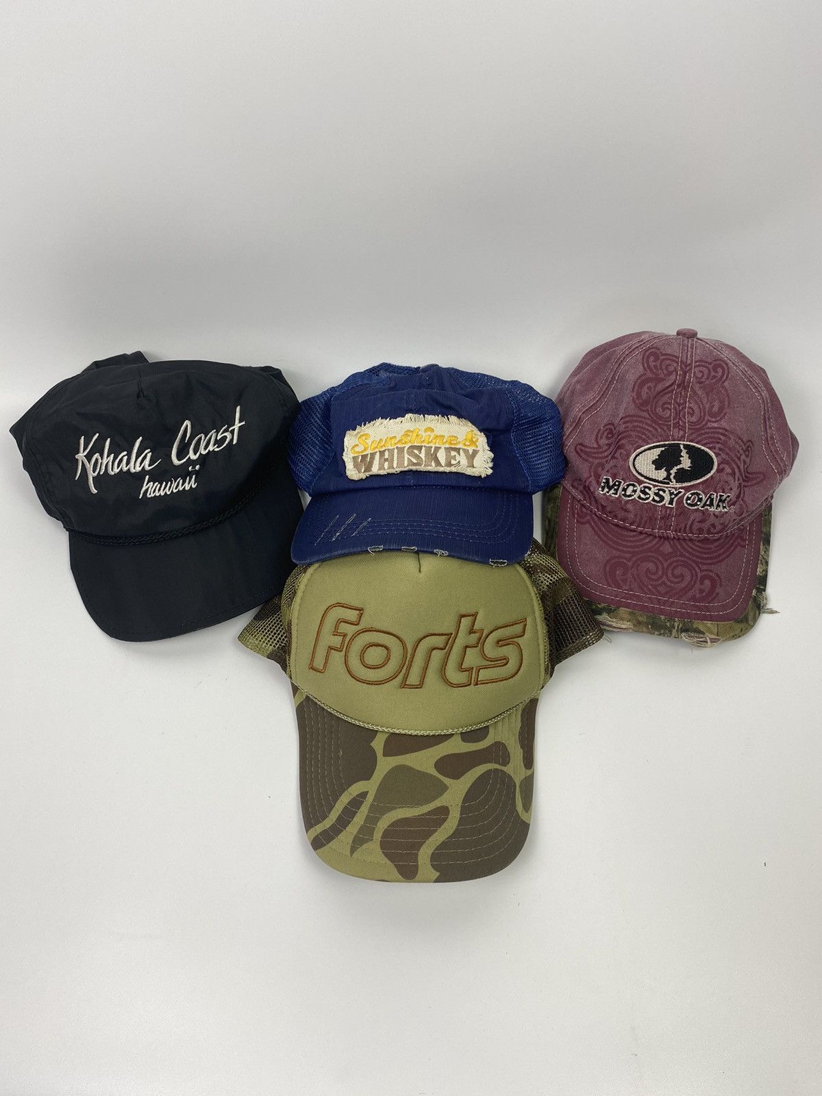 Vintage Bundle 4 hats Size ONE SIZE - 6 Thumbnail