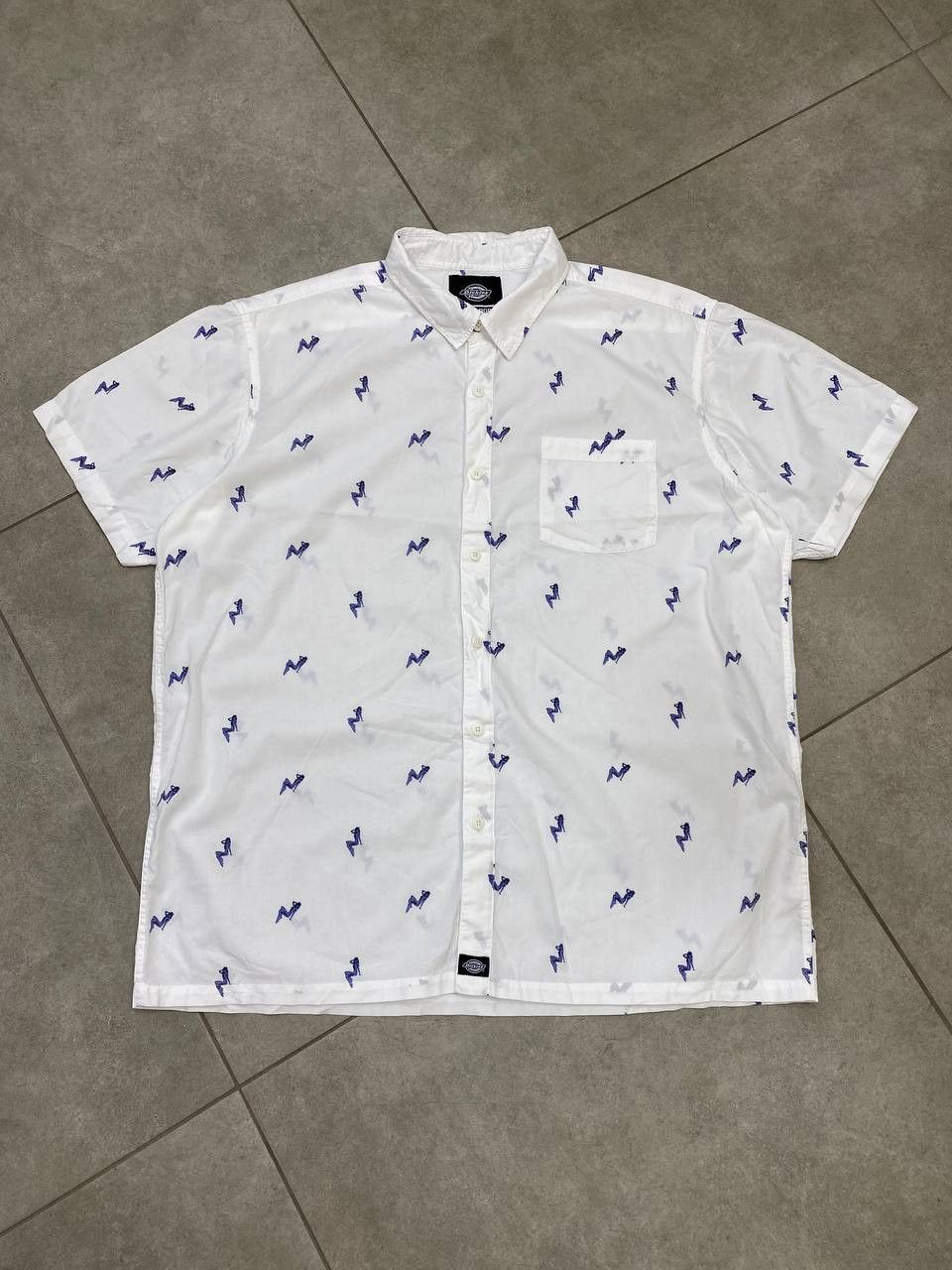 Dickies Vintage Dickies Girls Monogram Print Short Sleeve Shirt Size US XXL / EU 58 / 5 - 1 Thumbnail