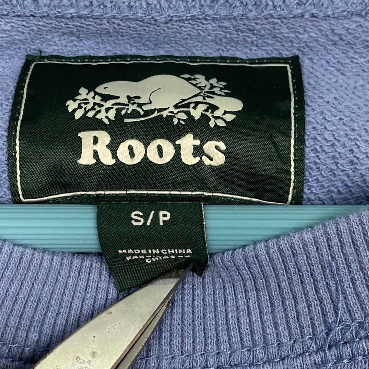 Roots × Vintage Vintage Roots Embroided Crewneck Blue Sweatshirt Size S Size S / US 4 / IT 40 - 6 Thumbnail