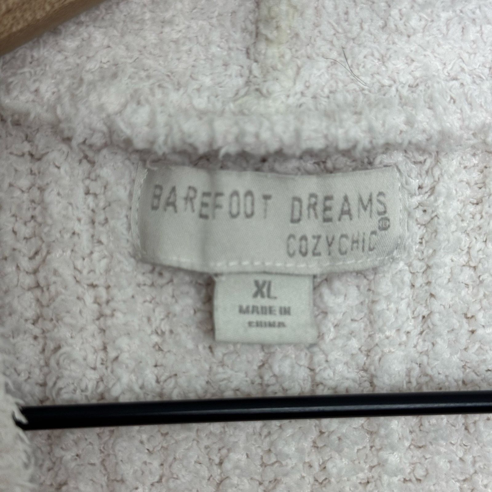 Other Barefoot Dreams CozyChic Knit Side Tie Ribbed Robe Almond XL Size ONE SIZE - 6 Thumbnail