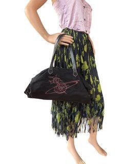 Vivienne Westwood Vivienne Westwood - Rare Black Canvas Yasmin - Shoulder Bag Size ONE SIZE - 10 Thumbnail