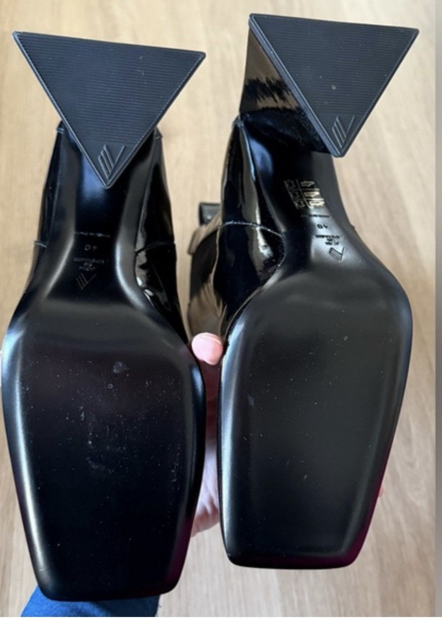 The Attico Devon patent leather Chelsea boots NIB size 40 Size US 10 / IT 40 - 4 Thumbnail