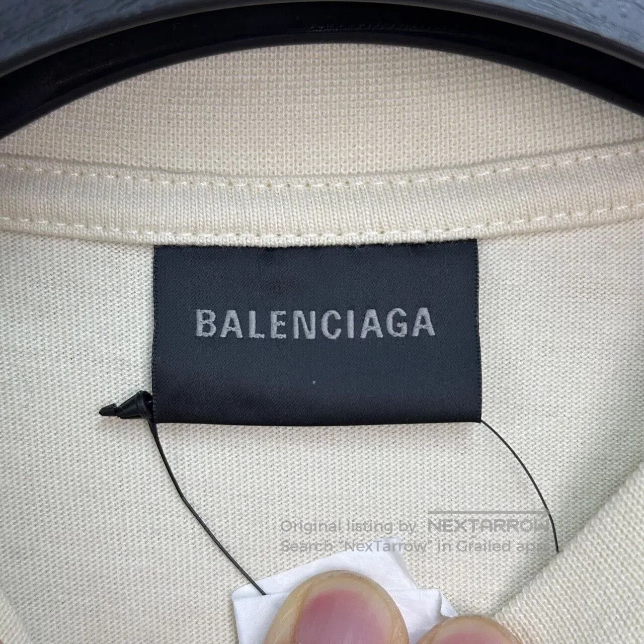 Balenciaga balenciaga embroidery short sleeve t. Size US XXS / EU 40 - 3 Thumbnail