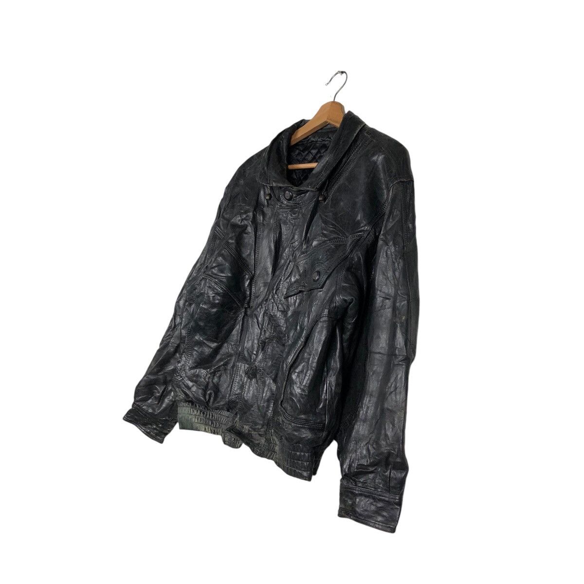 Japanese Brand Vintage Biker Leather Jacket Davin Skin Deep 14th Addiction Size US M / EU 48-50 / 2 - 3 Thumbnail