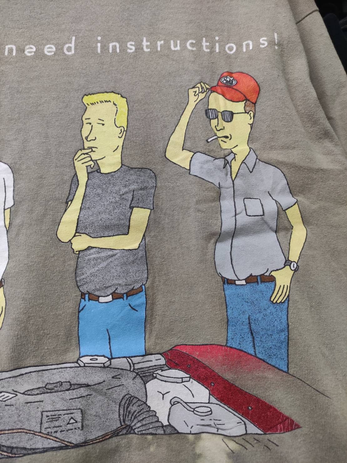 Vtg 90's King of the Hill Mike Judge & Greg Daniels T-Shirt