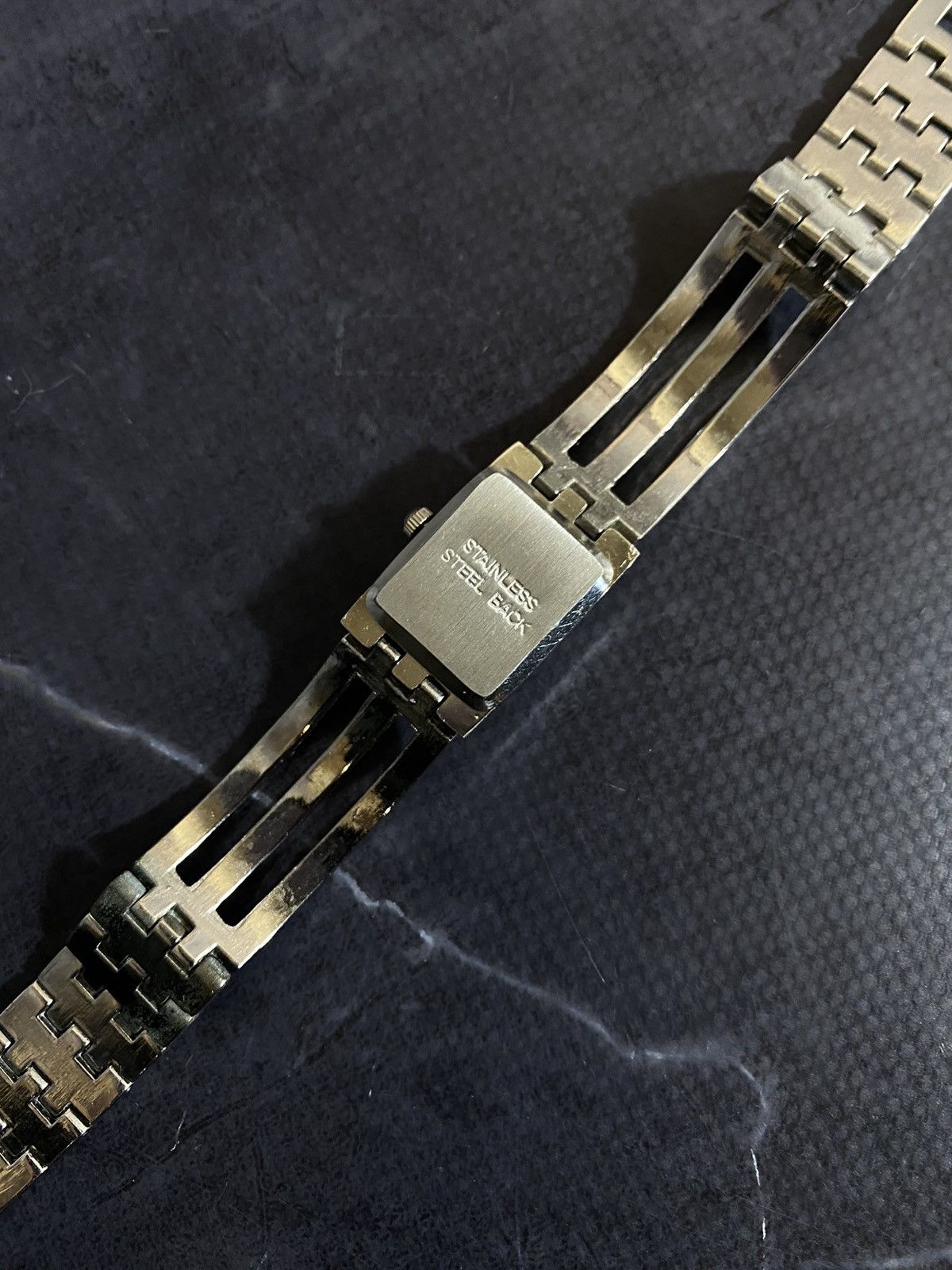 Jewelry × Vintage Elegant WIT Quartz Steel Bangle Watch Japanese Brand Size ONE SIZE - 8 Thumbnail