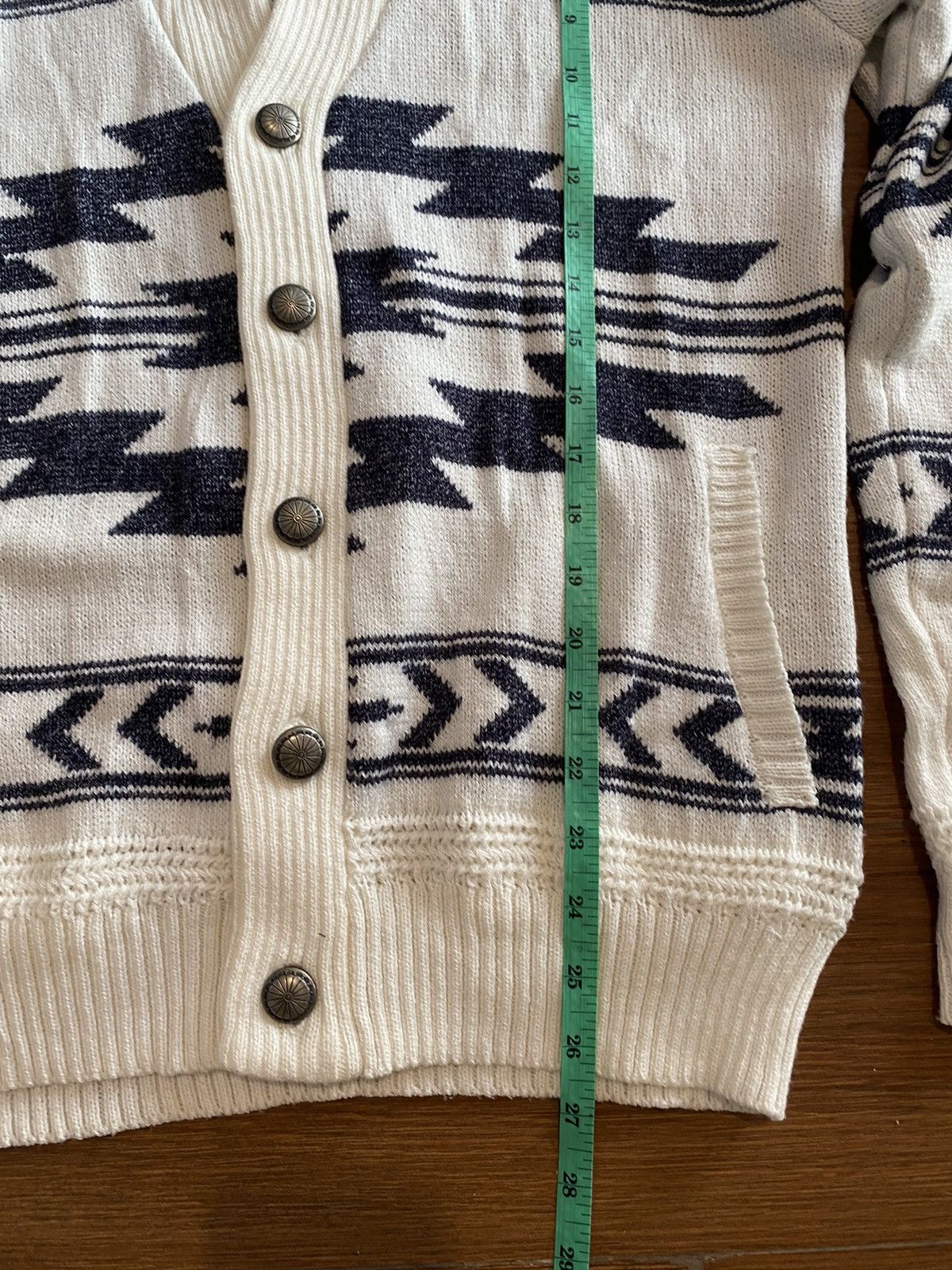 Japanese Brand × Wacko Maria JAPANESE BRAND 90’s CHIMYO FLEECE KNIT CARDIGAN Size US L / EU 52-54 / 3 - 9 Thumbnail