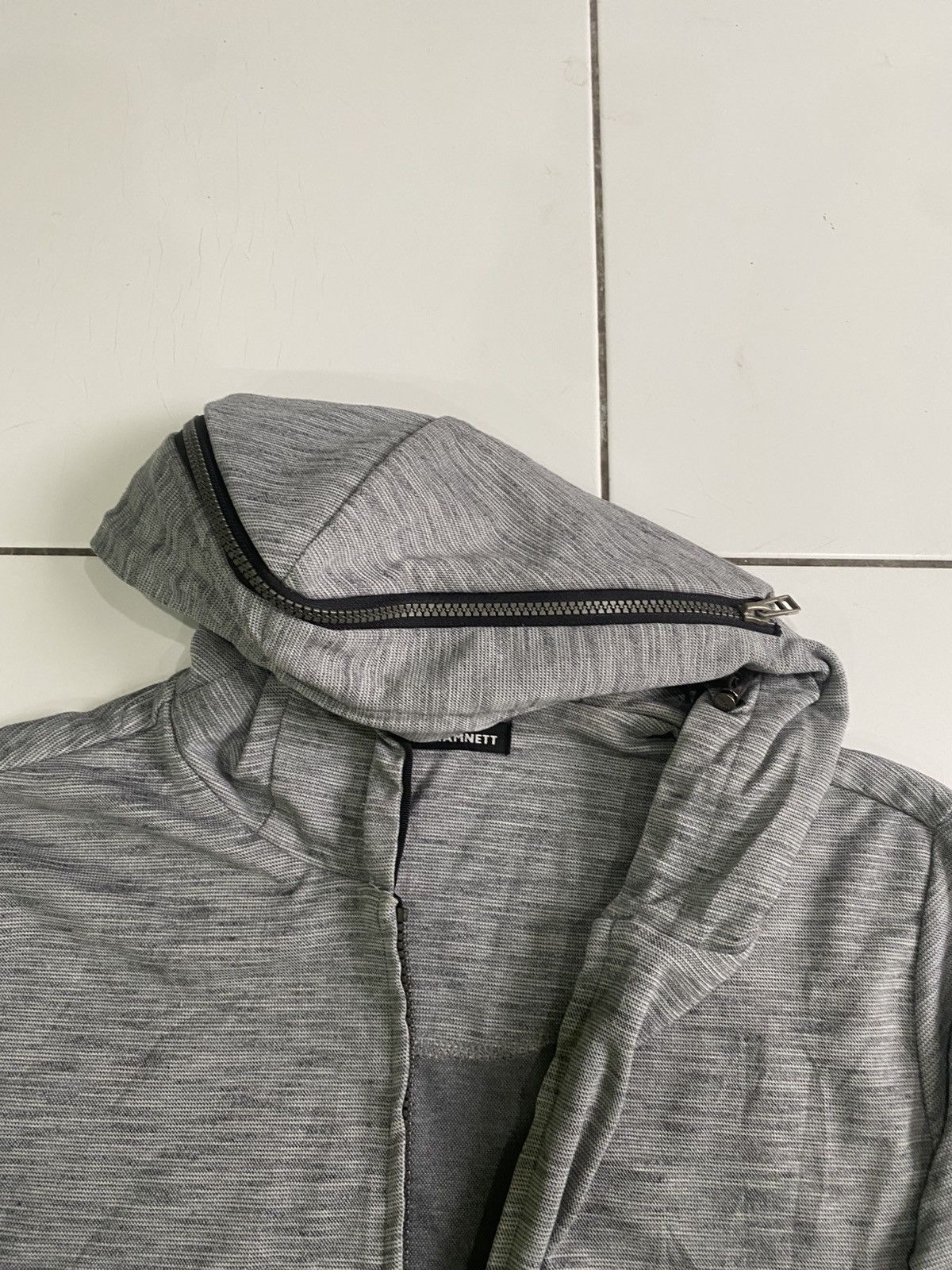 Katharine Hamnett London Hamnett Hoodie Grey sweater Size M / US 6-8 / IT 42-44 - 6 Thumbnail